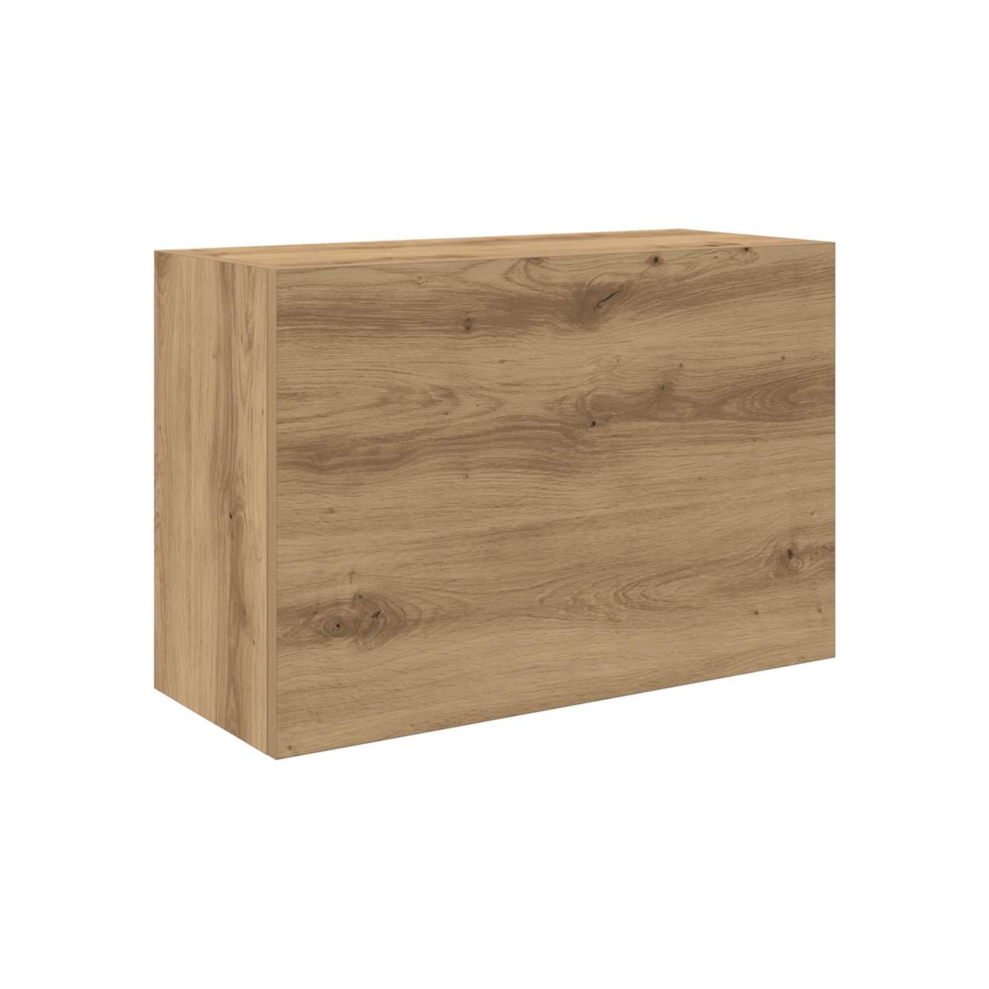 Armoire murale de bain chêne artisanal bois d'ingénierie