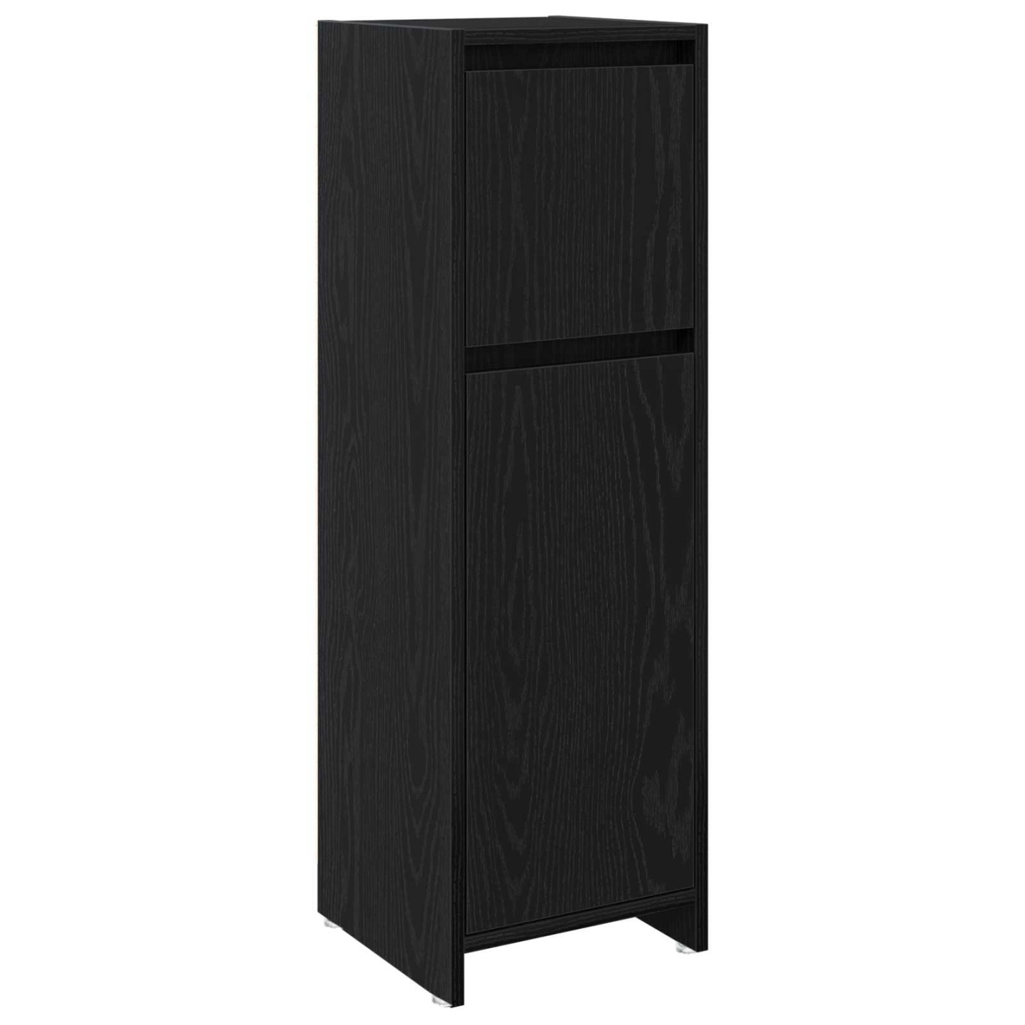 Cabinet de salle de bain Chêne noir 30 x 30 x 95 cm