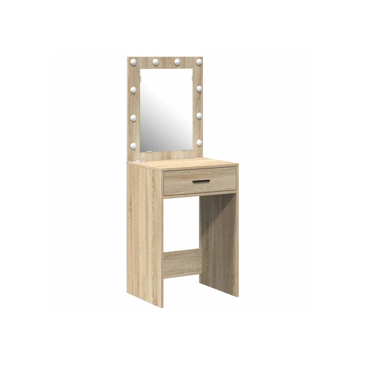 Table de Toilette Chêne Sonoma 50 x 41 x 135 cm