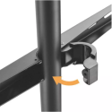 Support TV chevalet MBG TRIWOOD4270 42-70" noir et bois | Nimestore