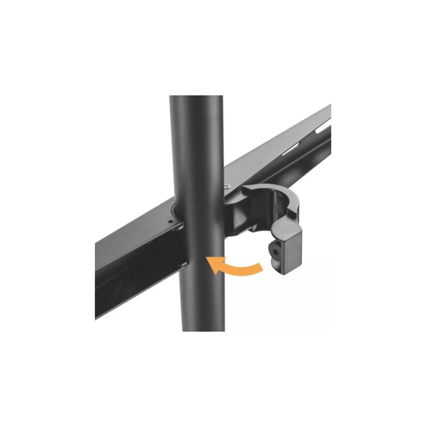 Support TV chevalet MBG TRIWOOD4270 42-70" noir et bois | Nimestore