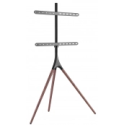 Support TV chevalet MBG TRIWOOD4270 42-70" noir et bois | Nimestore