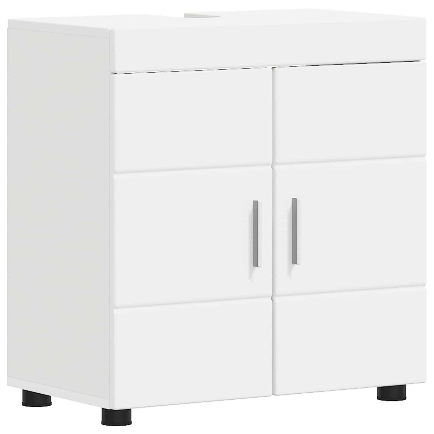 Ensemble d'armoire de salle de bain TULUM Blanc 60 x 34 x 63 cm