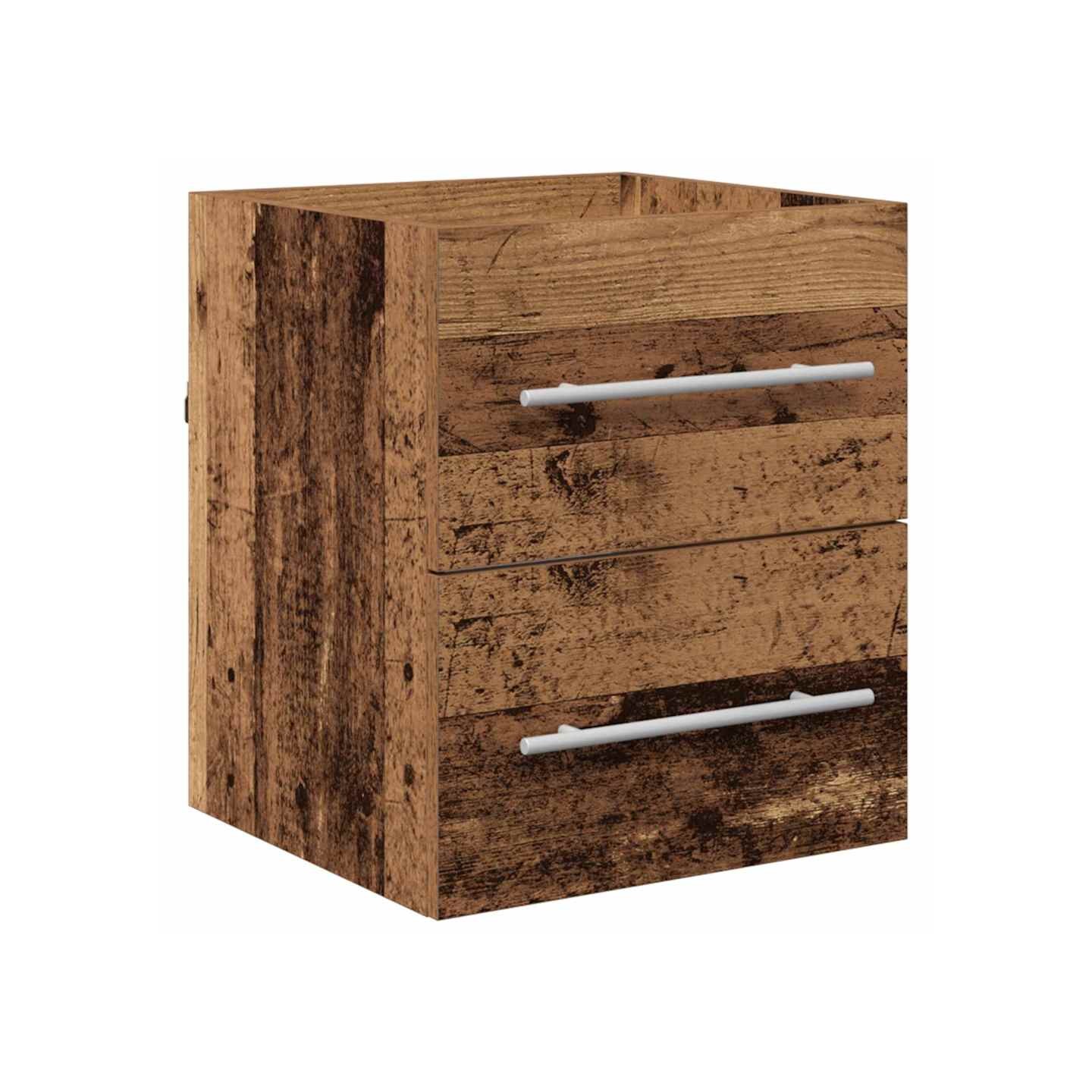 Armoire d'évier Bois Ancien 38,5 x 41 x 48 cm Bois d'ingénierie