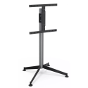Pied TV mobile ERARD Kana 039220 30-55" acier noir | Nimestore