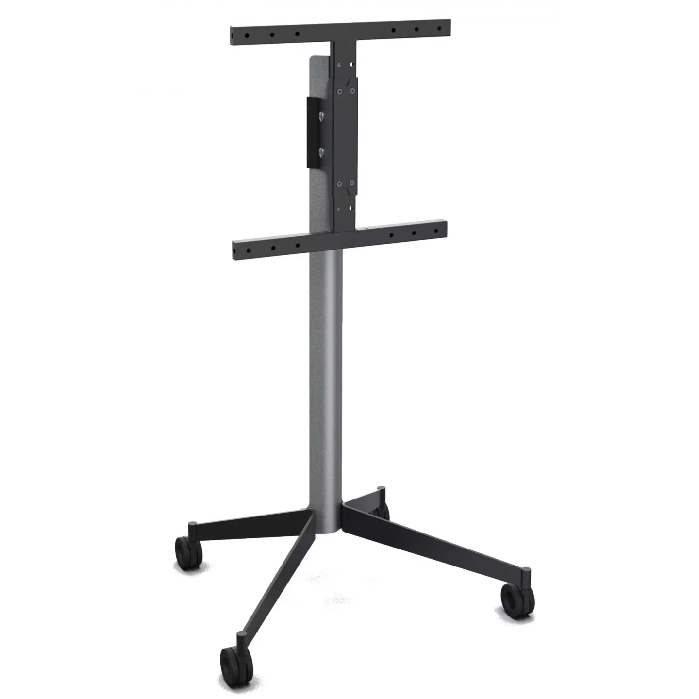 Pied TV mobile ERARD Kana 039220 30-55" acier noir | Nimestore