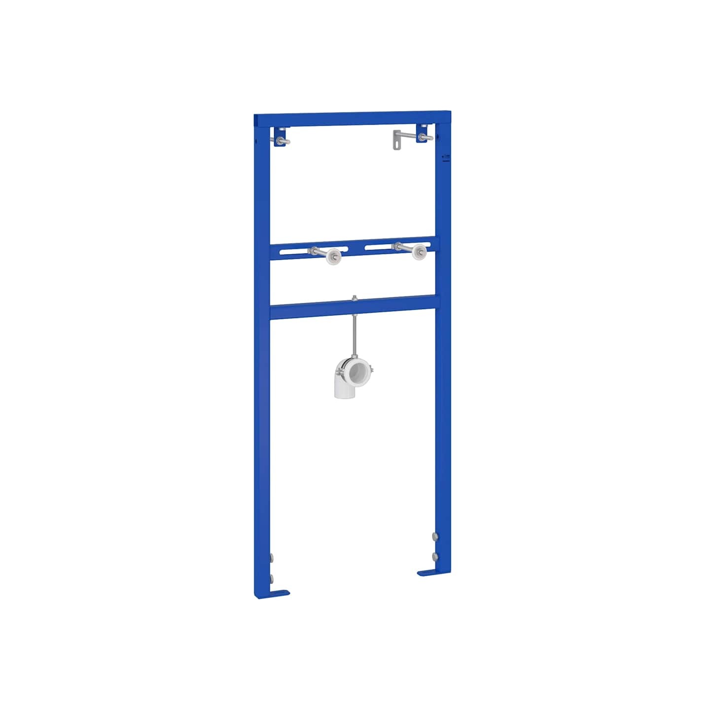 Support mural pour système de bassin Bleu 50 x 3 x 112 cm