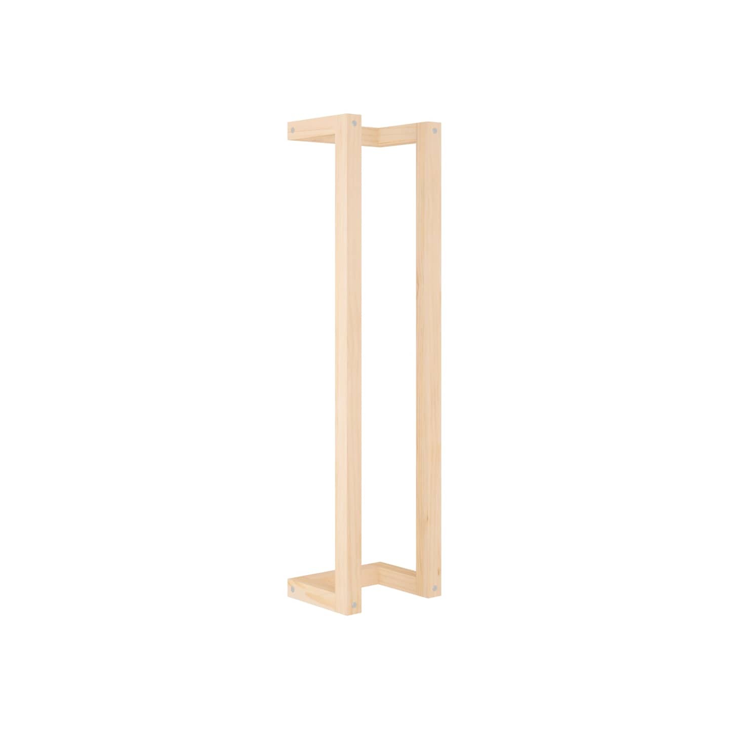 Porte-serviette 23x18x90 cm Bois de pin massif