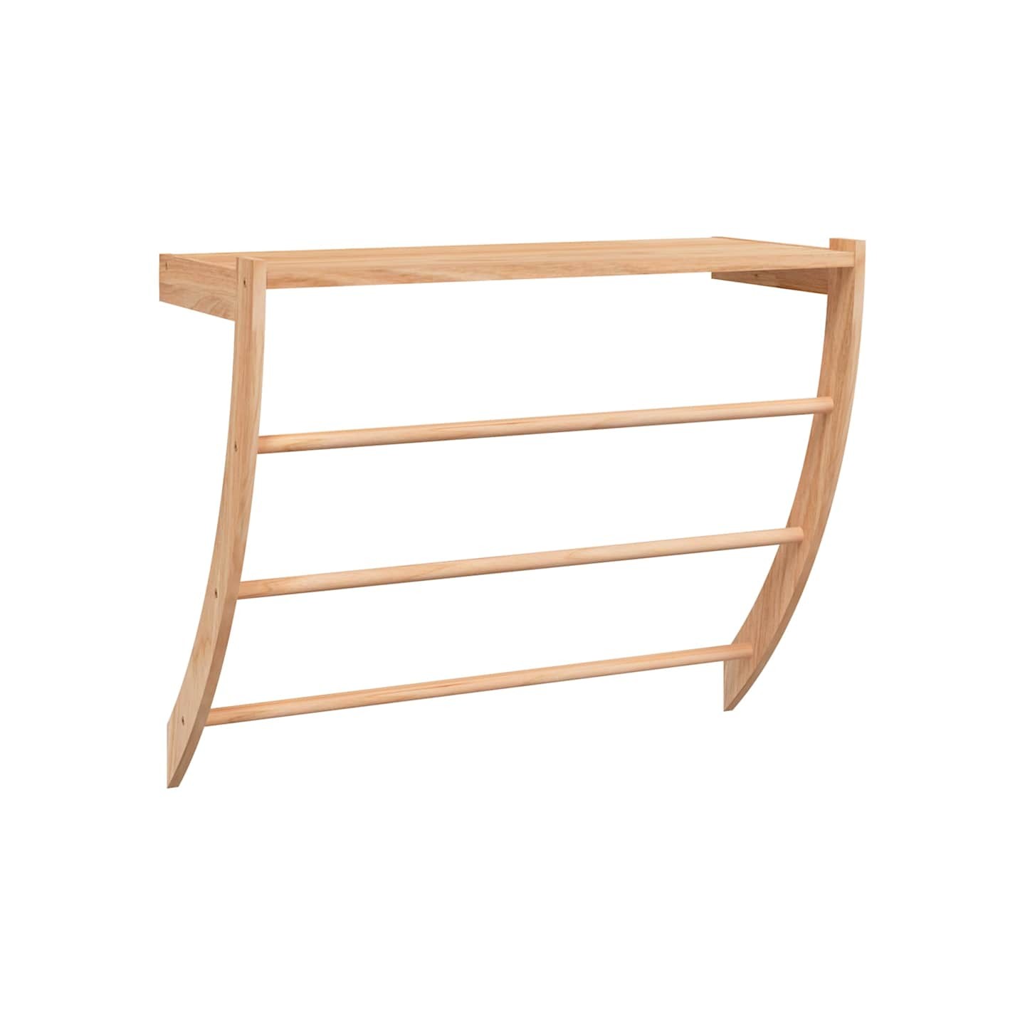 Porte-serviette 60x25,5x49 cm Bois massif de noyer