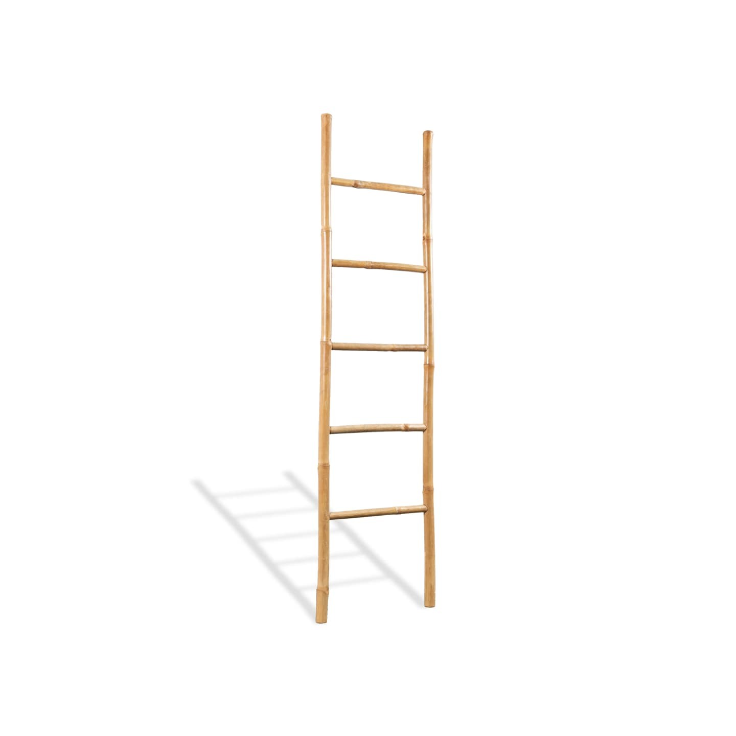 Échelle à serviettes 5 échelons Bambou 150 cm
