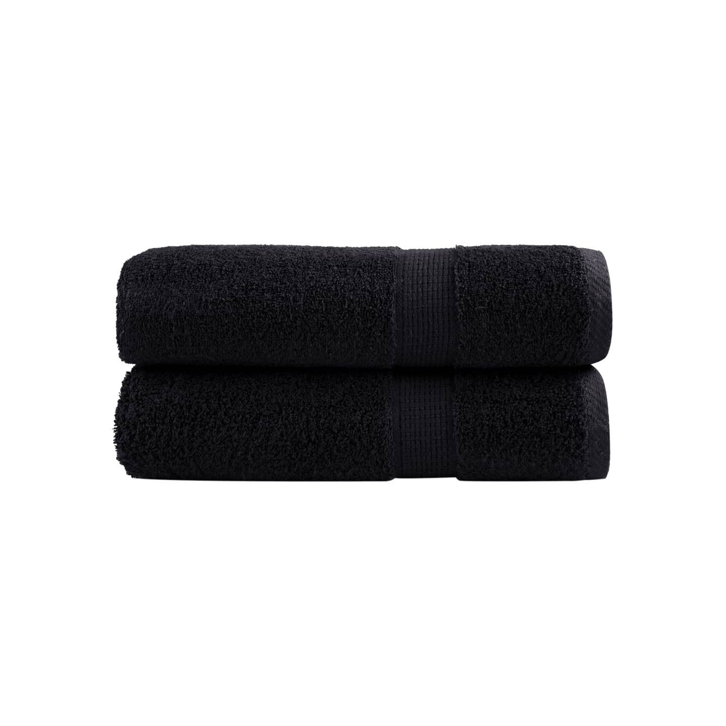 Essuie-mains de qualité supérieure SOLUND 2 pcs noir 600 g/m²