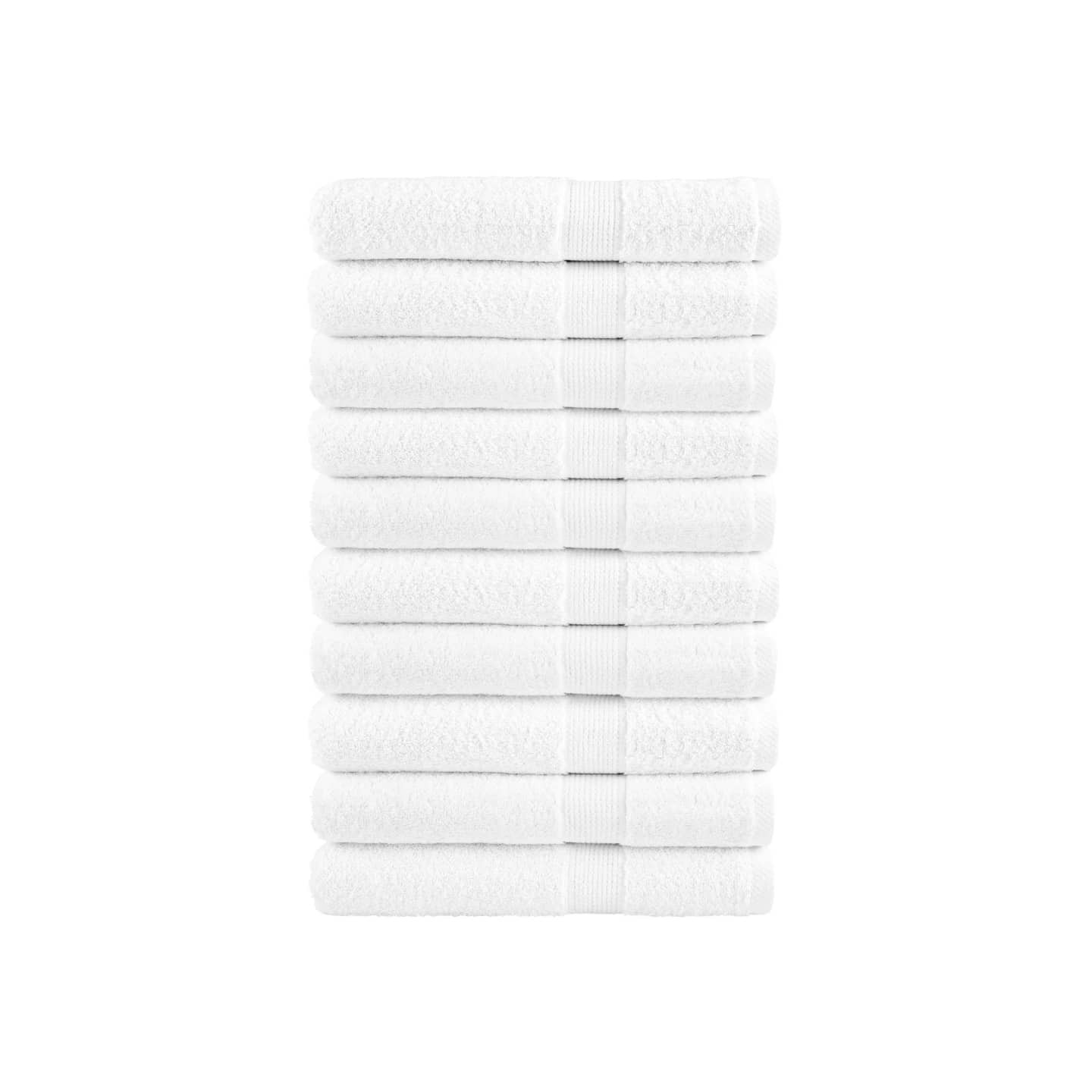 Serviettes de qualité supérieure SOLUND 10 pcs blanc 600 g/m²