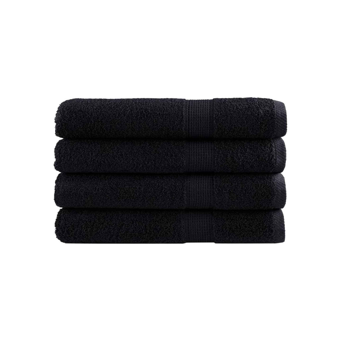 Serviettes de sauna de qualité supérieure SOLUND 4 pcs noir