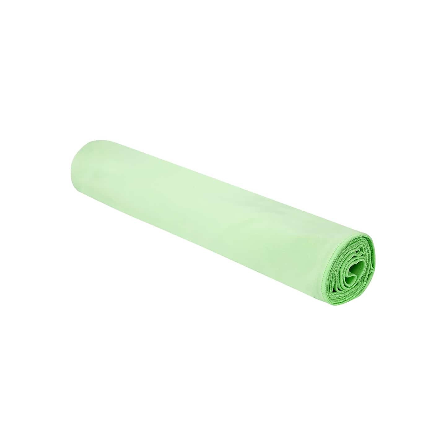 Serviettes de sport 2 pc Vert 180 x 90 cm