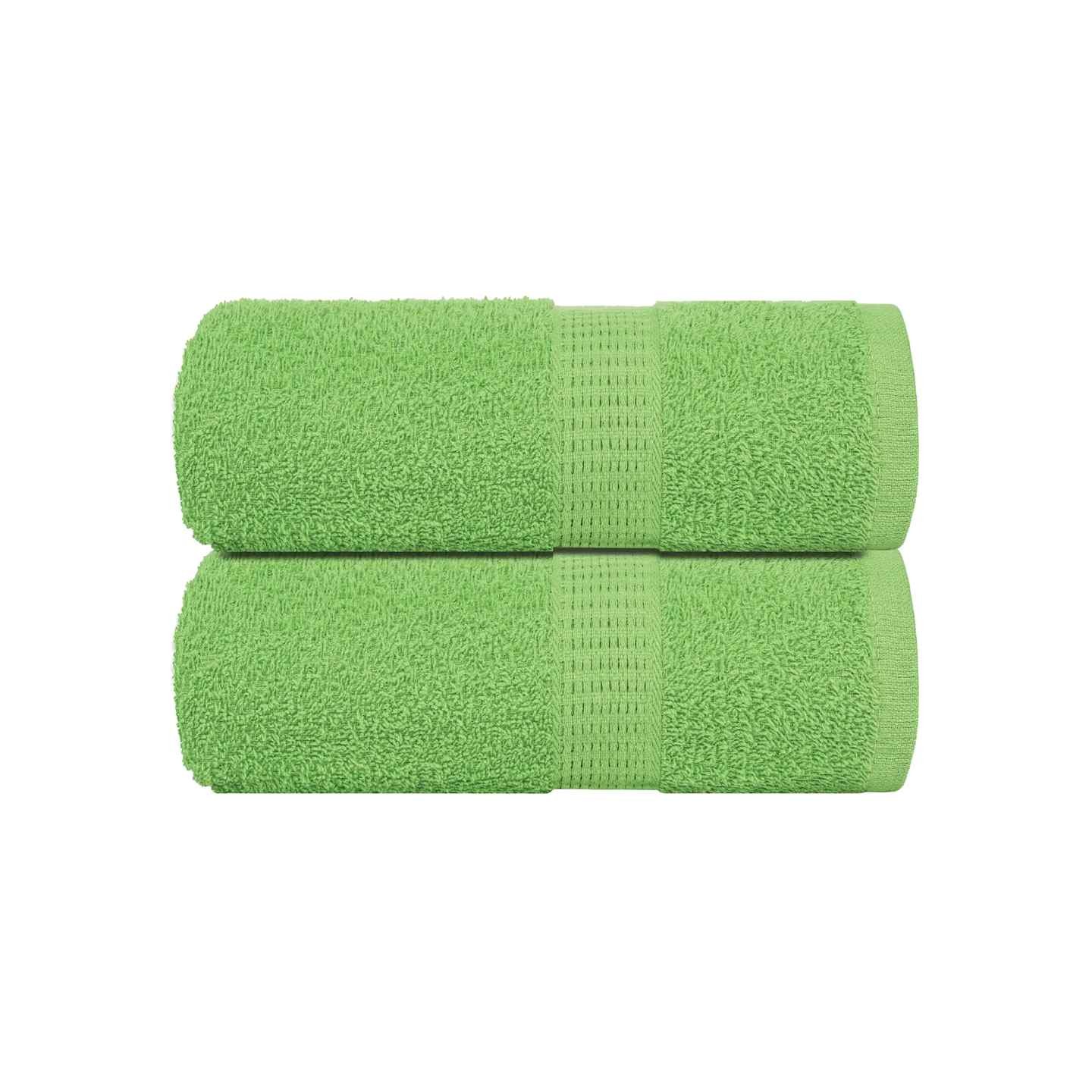 Serviettes d'invité FROGN 2pcs vert pomme 30x50cm 360 g/m²