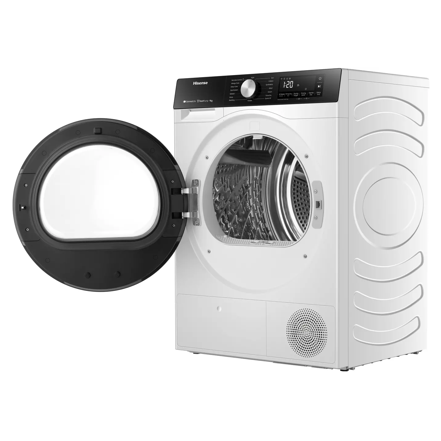 Sèche-linge Hisense DH3S902UWDC 9 kg pompe à chaleur WiFi | Nimestore