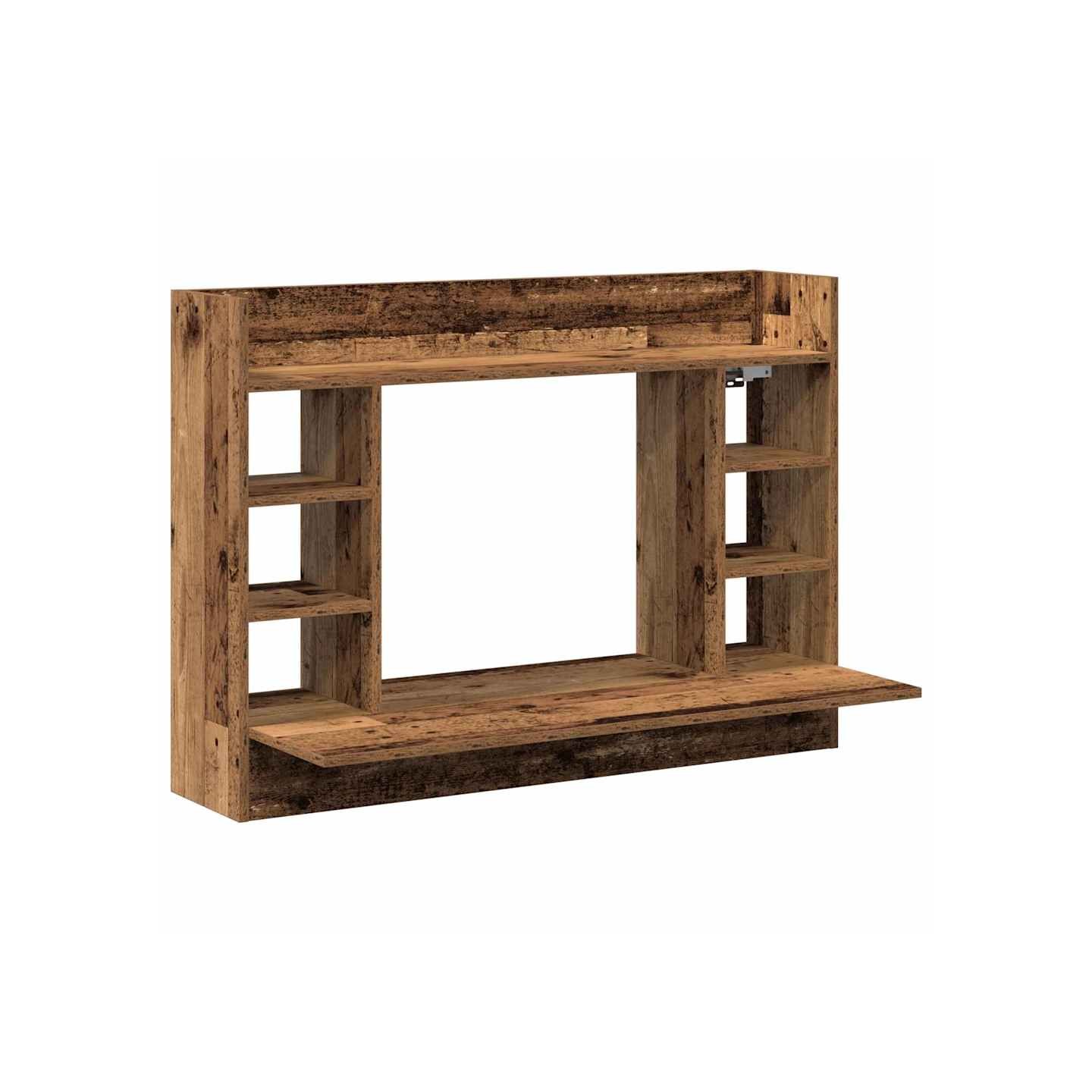 Bureau mural Bois ancien 105 x 48 x 75 cm Bois d'ingénierie