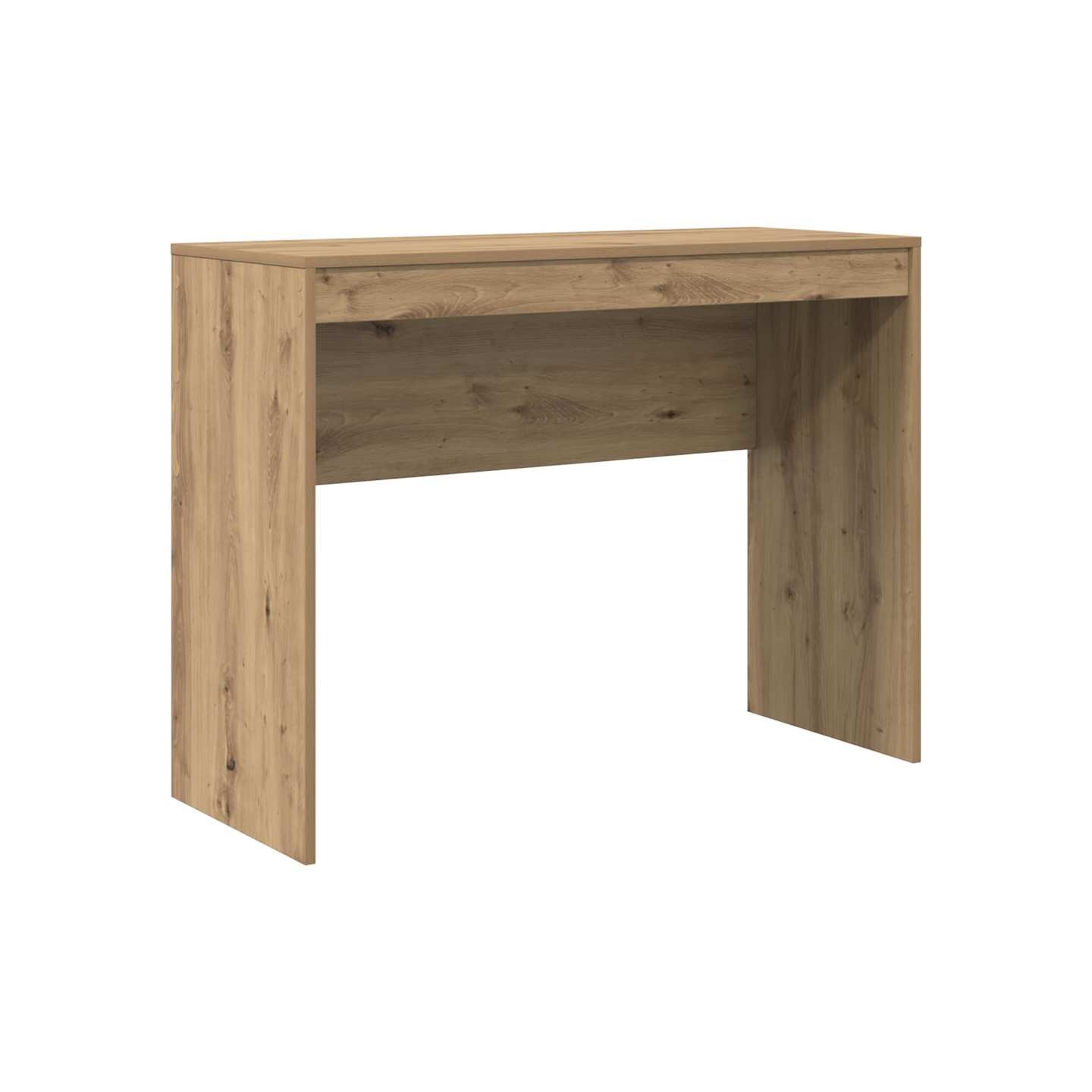 Bureau Chêne artisanal 100 x 40 x 76 cm