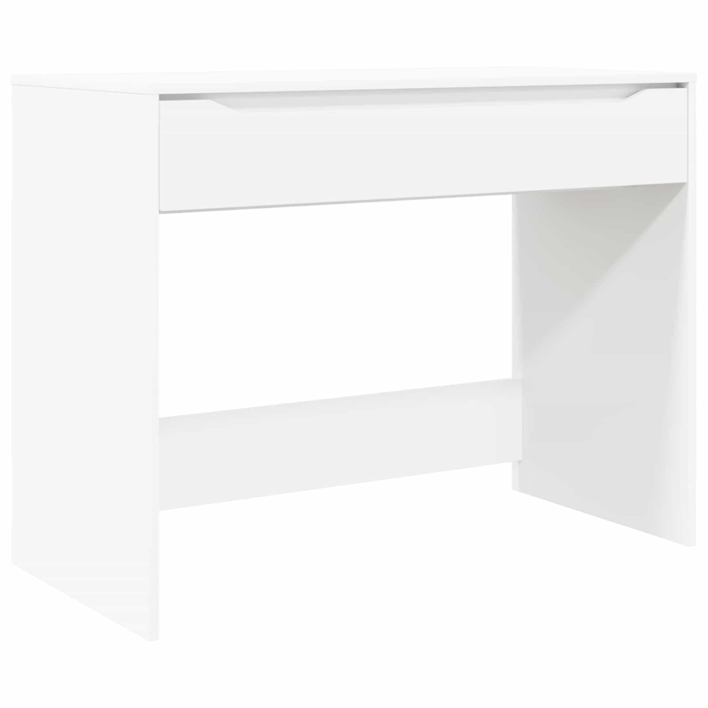 Bureau avec tiroir Blanc 100 x 50 x 78 cm Bois d’ingénierie