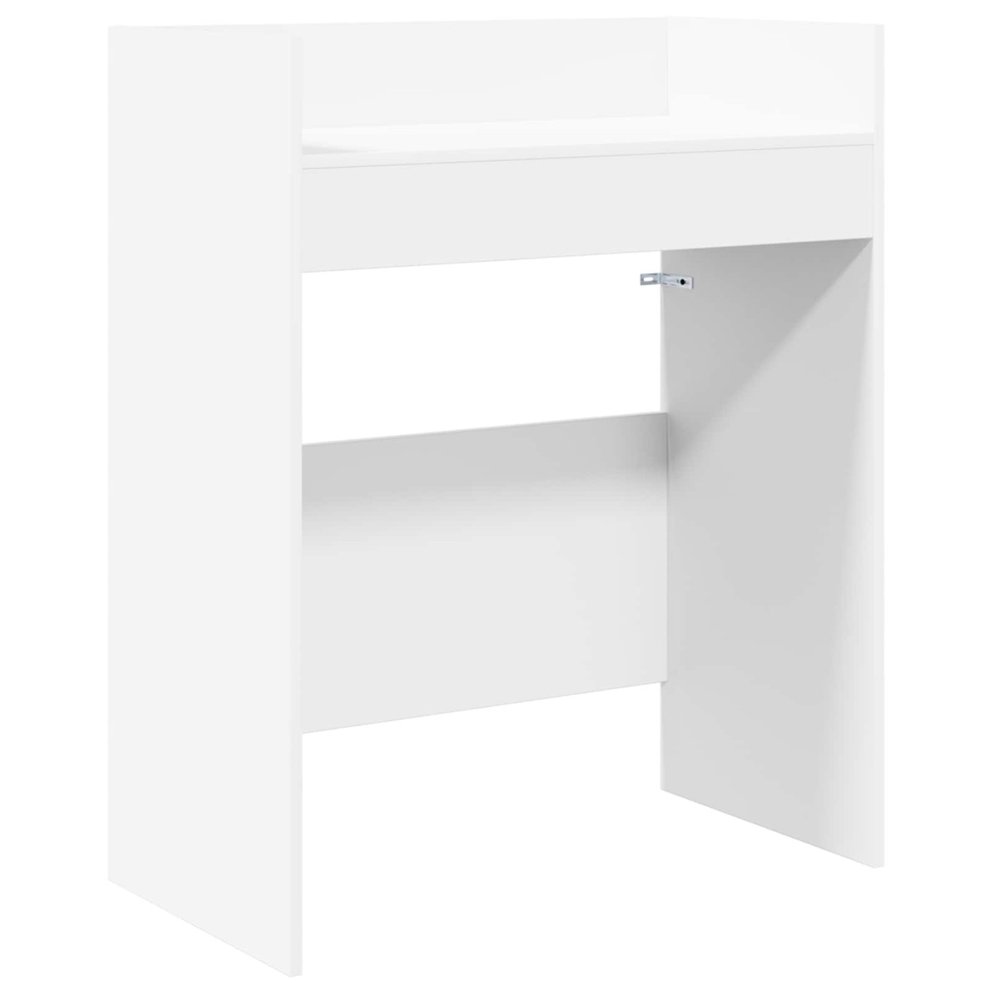 Table de DJ Blanc 82 x 45 x 102 cm Bois d'ingénierie