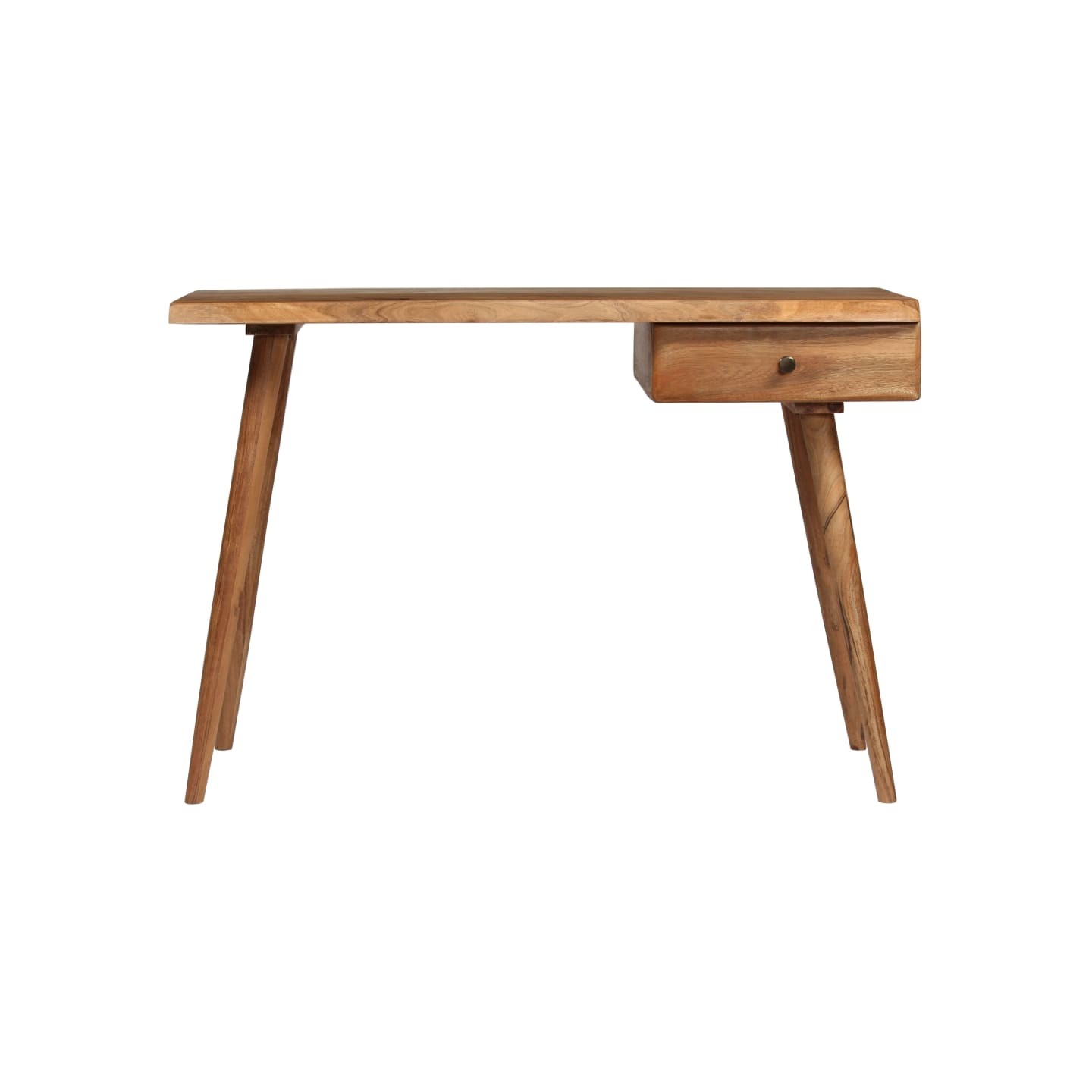 Table à écrire Bois d'acacia massif 110 x 50 x 76 cm