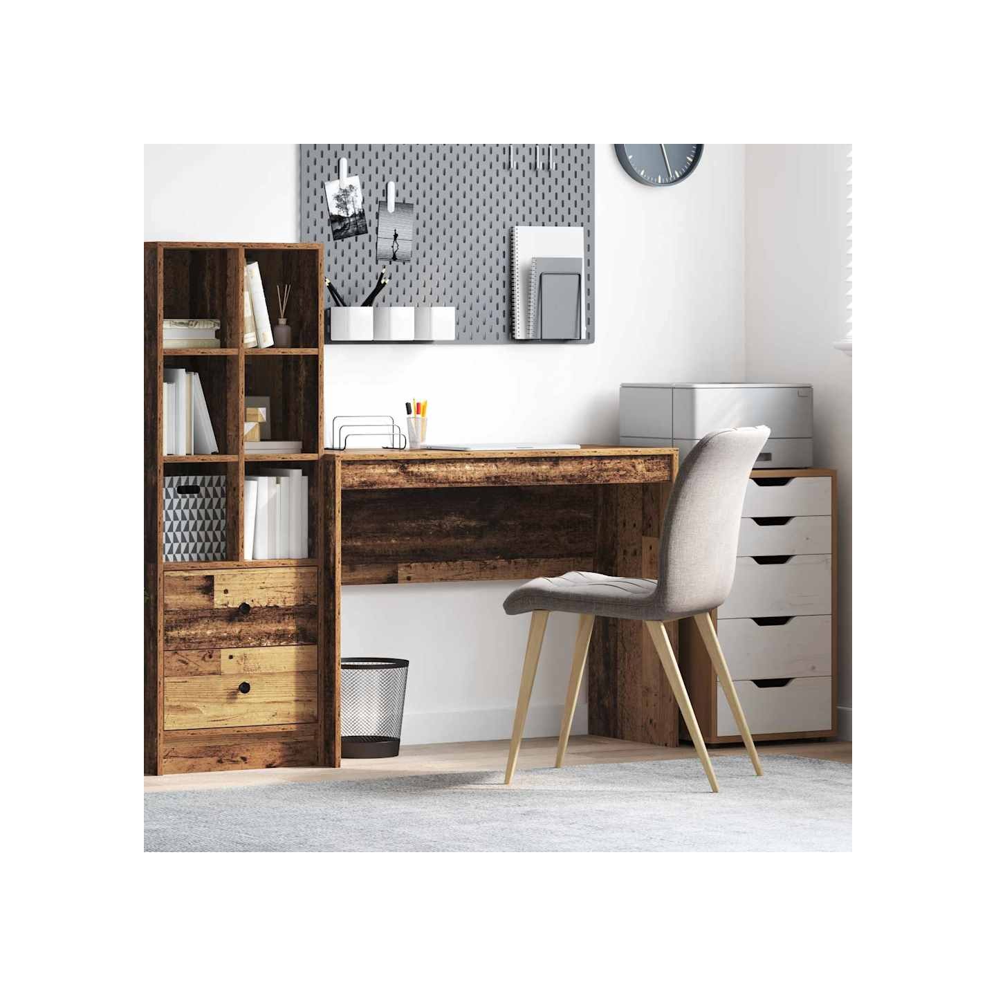 Bureau Bois ancien 100 x 40 x 76 cm