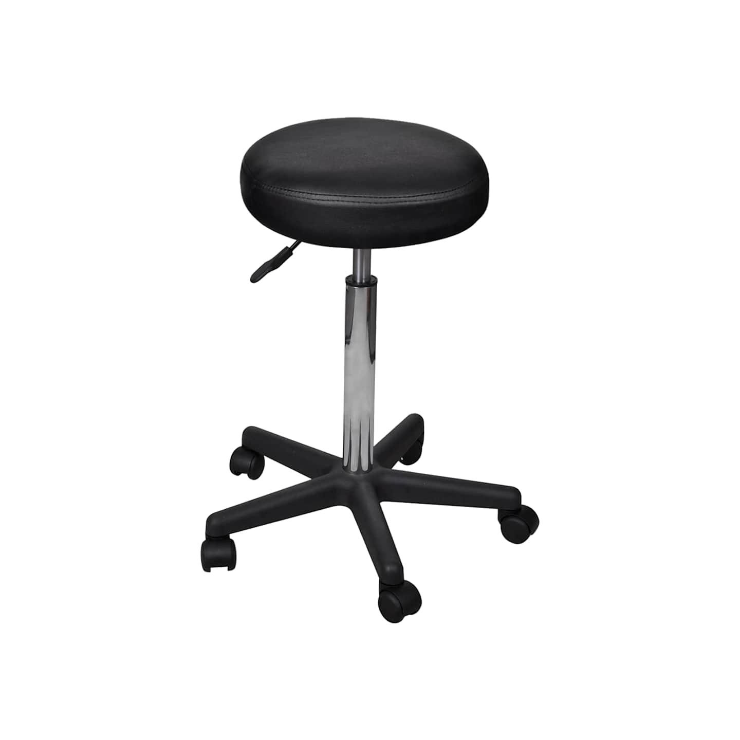 Tabourets de bureau lot de 2 Noir 35,5x84 cm Similicuir