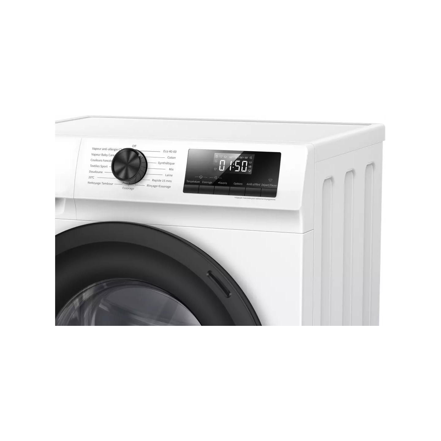 Lave-linge Hisense WFQE1214EVJM 12 kg 1400 tr vapeur | Nimestore