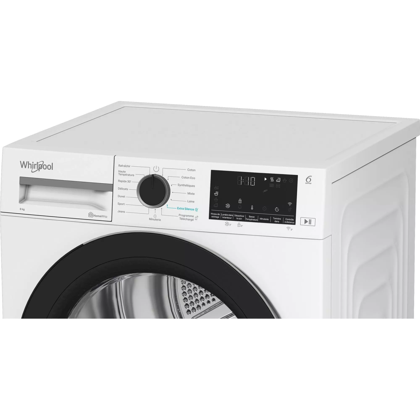Sèche-linge Whirlpool CWD84MWBSFR 8 kg pompe à chaleur C | Nimestore