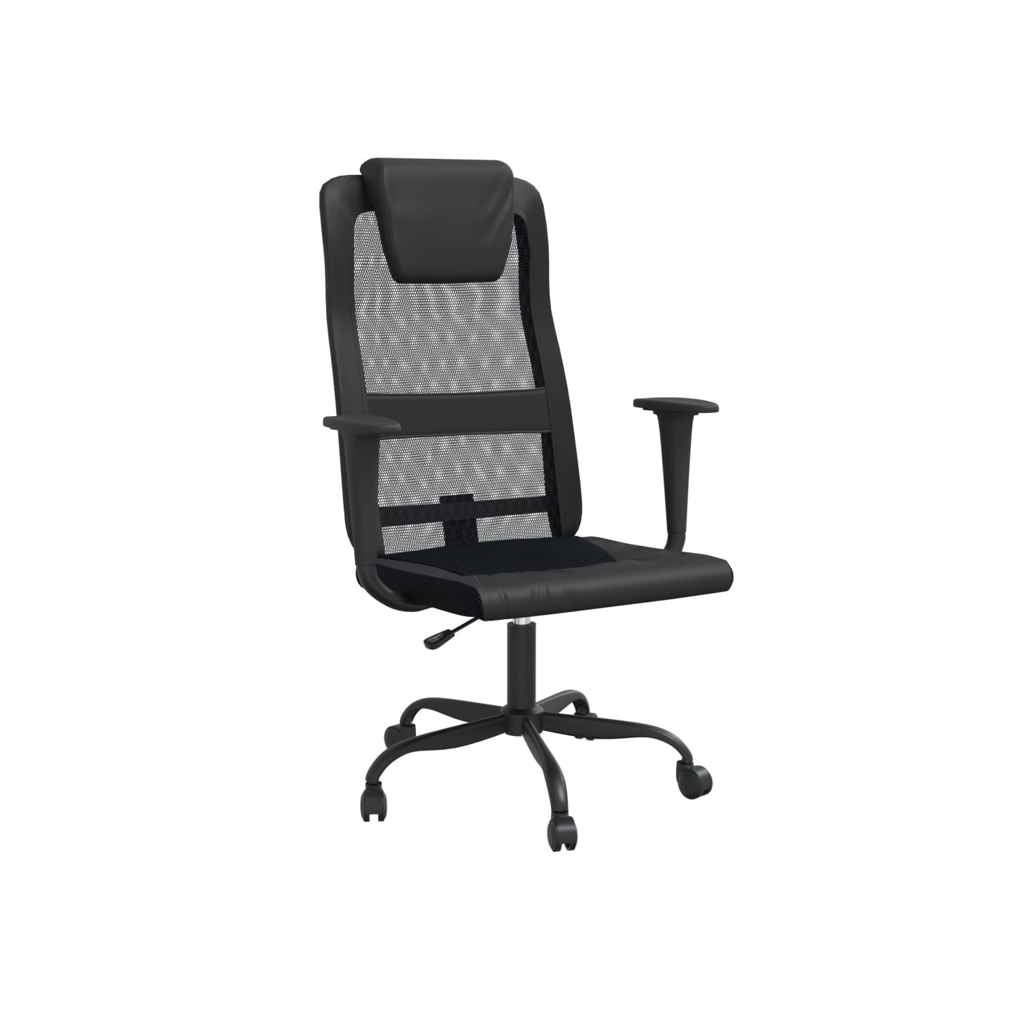 Chaise de bureau réglable en hauteur noir