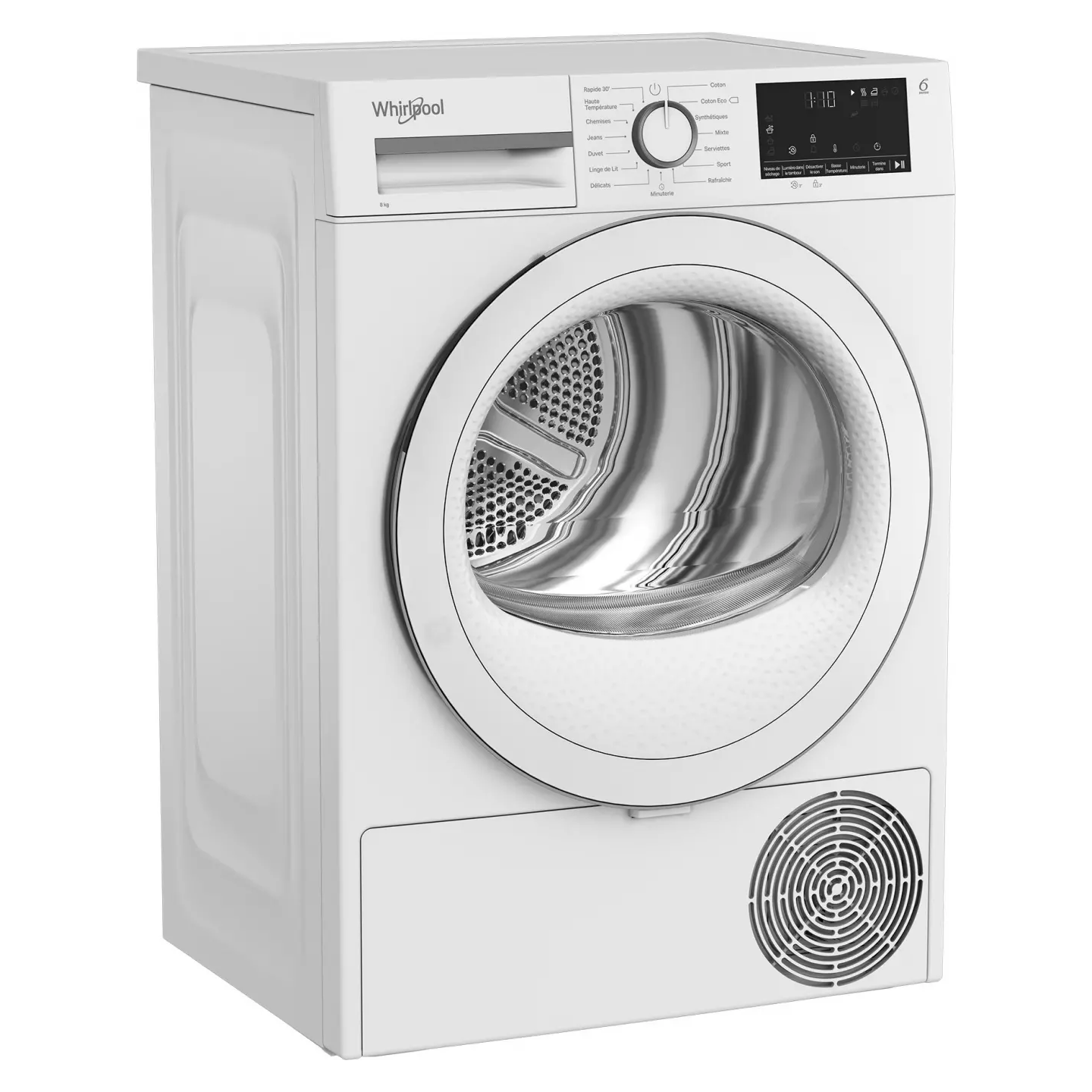 Sèche-linge Whirlpool CWSD83MWWSFR 8 kg pompe à chaleur | Nimestore