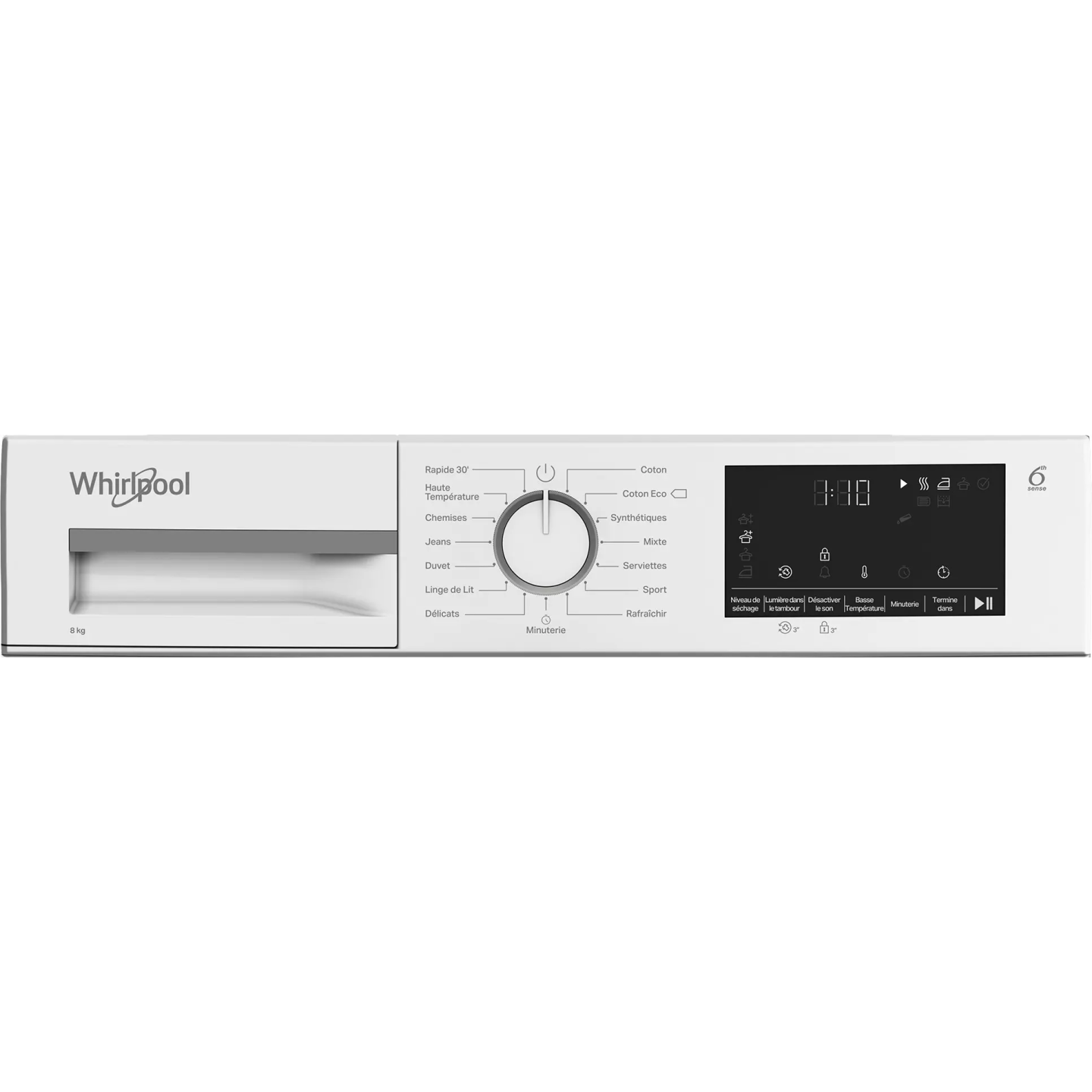 Sèche-linge Whirlpool CWSD83MWWSFR 8 kg pompe à chaleur | Nimestore