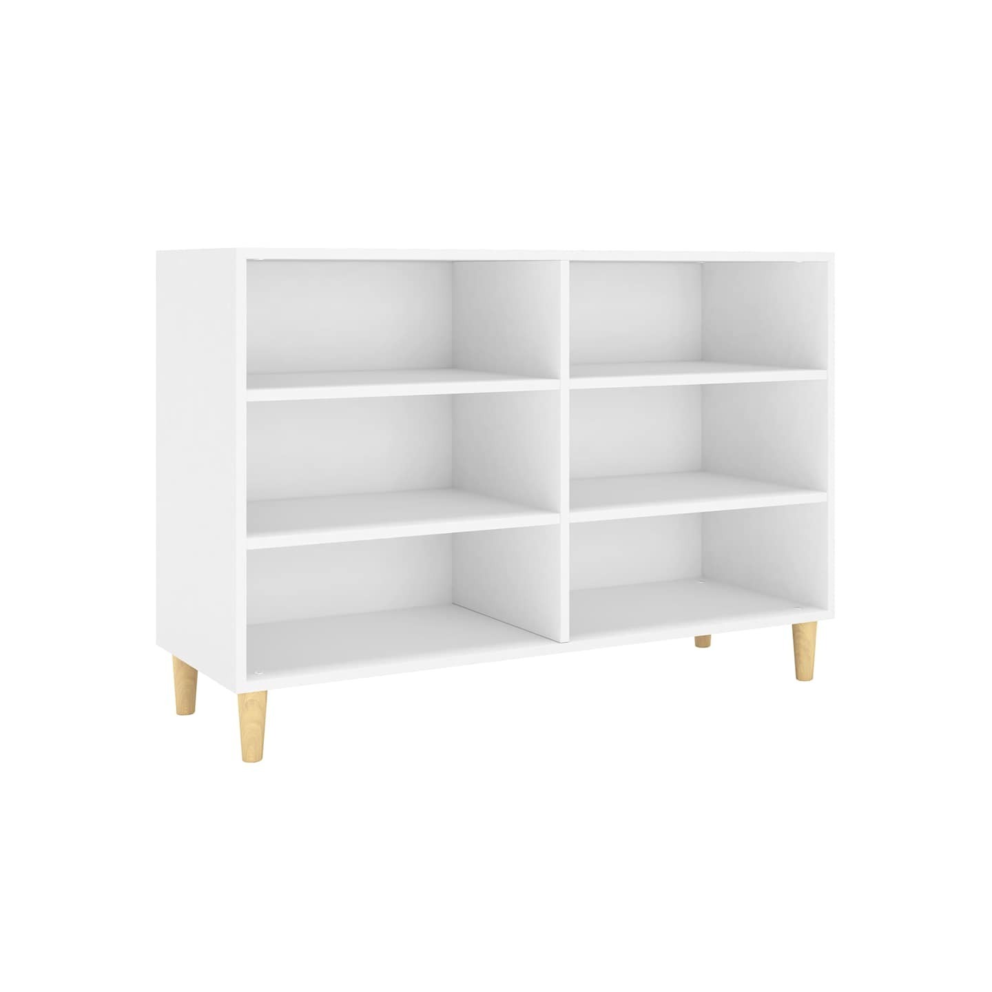 Buffet blanc 103,5x35x70 cm bois d'ingénierie