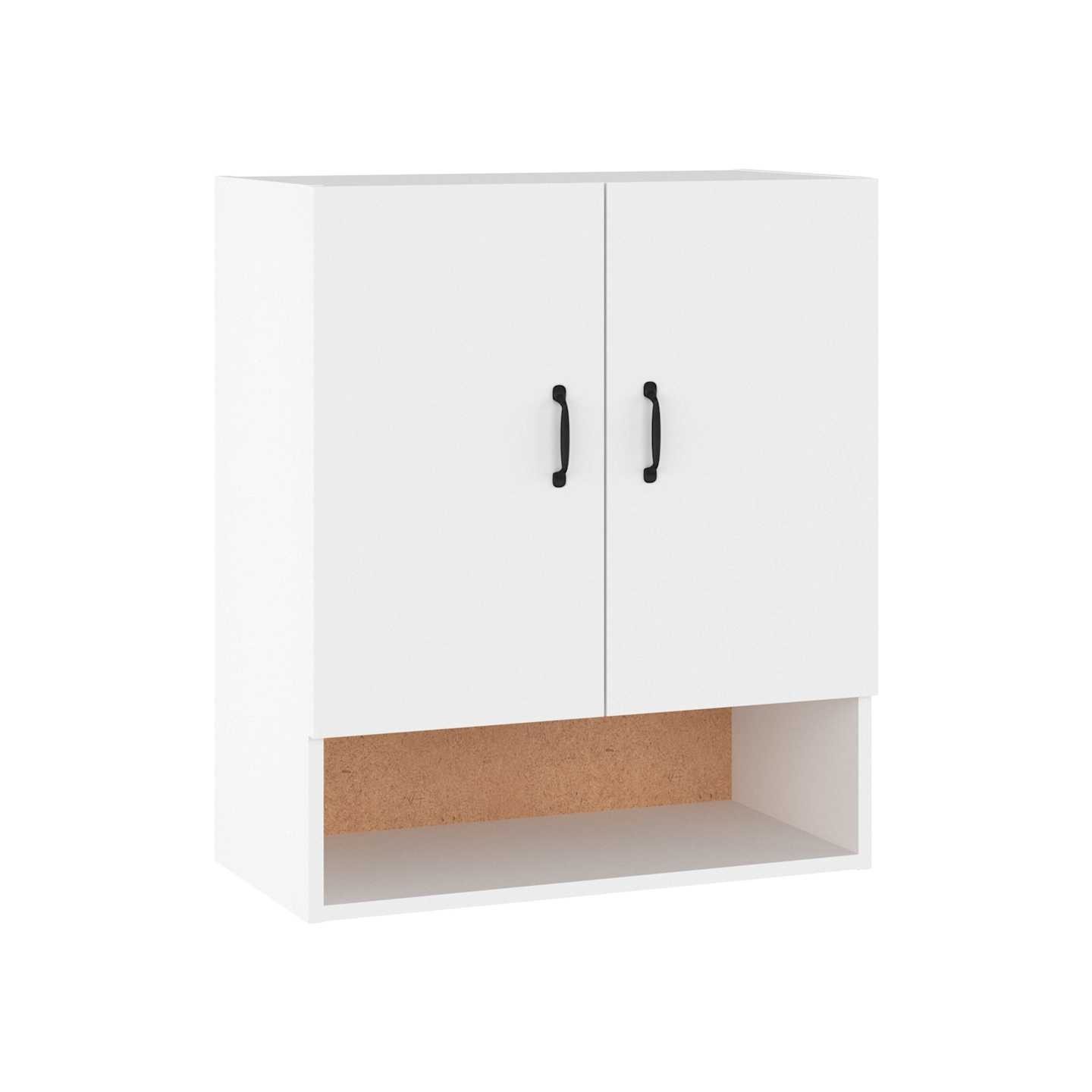 Armoire murale Blanc 60x31x70 cm Bois d'ingénierie