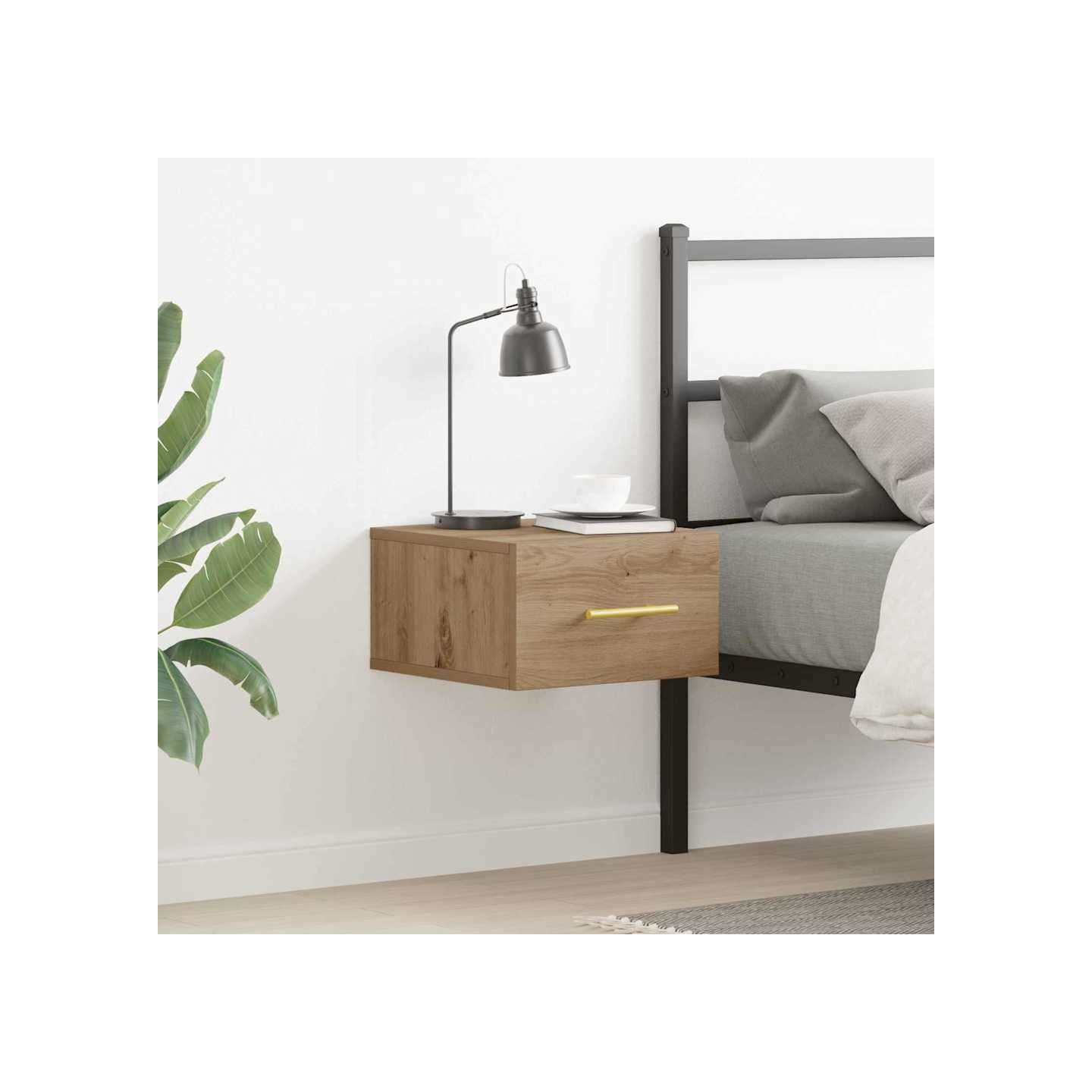 Cabinet de chevet 35 x 35 x 20 cm Bois d'ingénierie