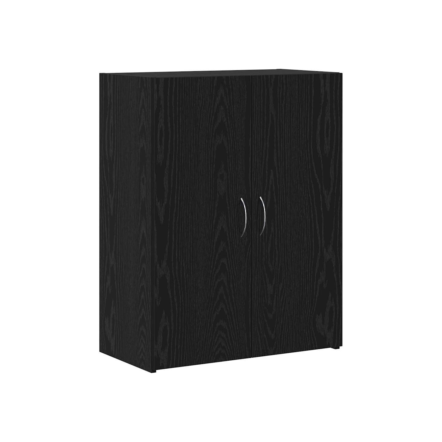 Cabinet de Bureau Chêne noir 70 x 32 x 77.5 cm