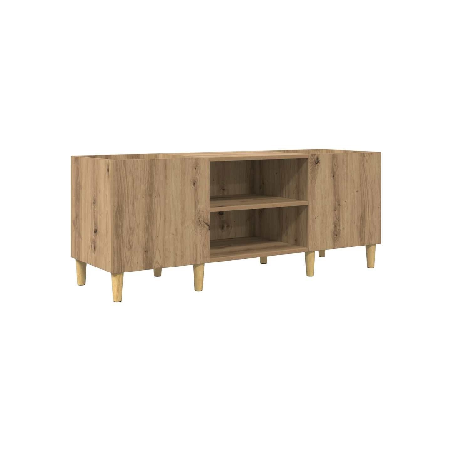 Meuble à vinyles 121 x 38 x 48 cm Bois d'ingénierie