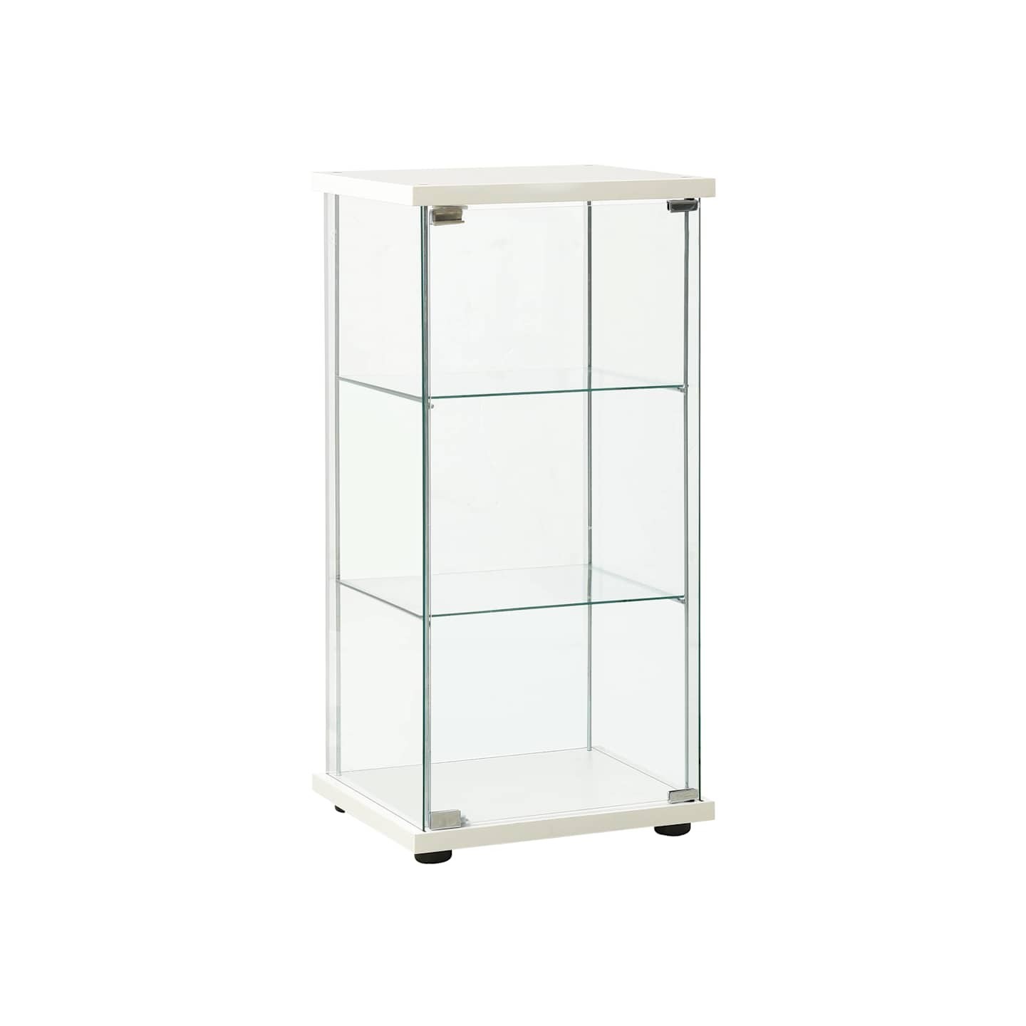 Armoire de rangement Verre trempé Blanc