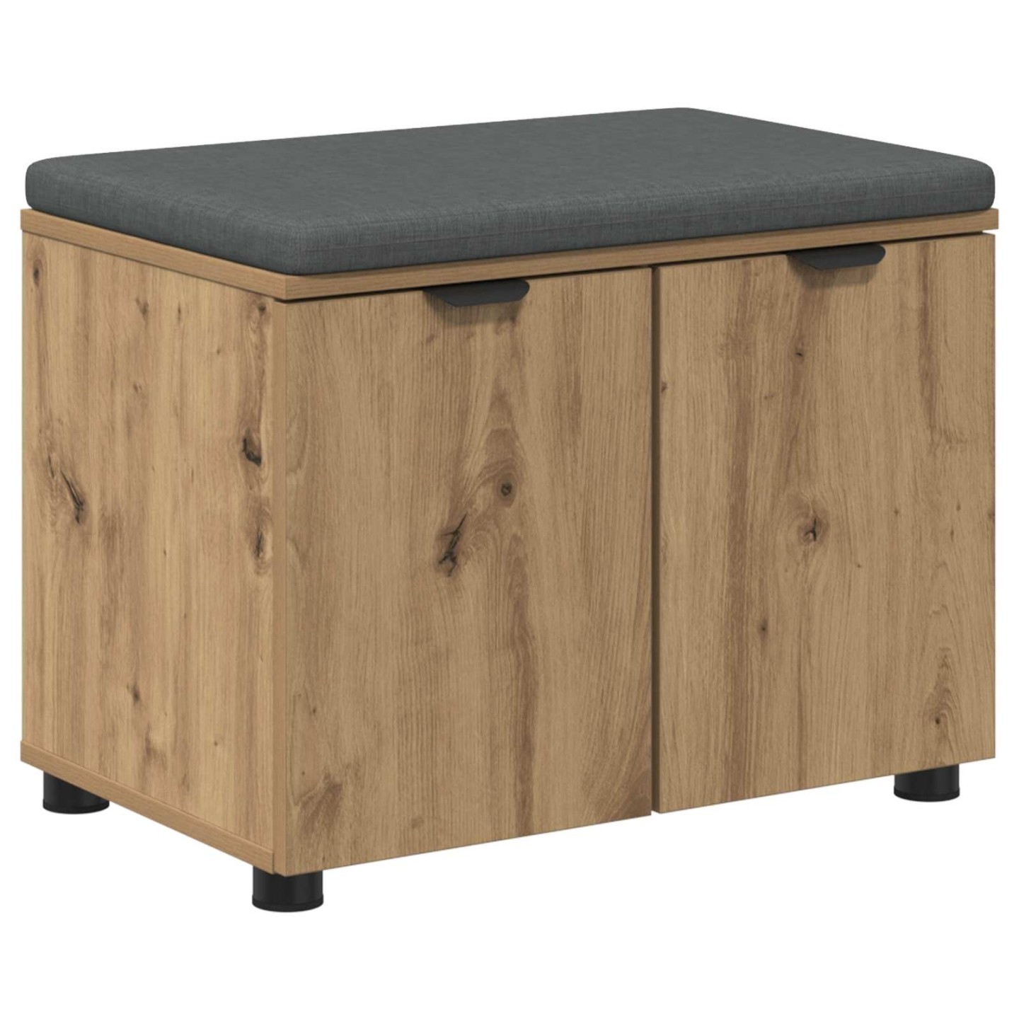 Banc d'entrée Chêne Artisanal 60 x 38 x 46 cm