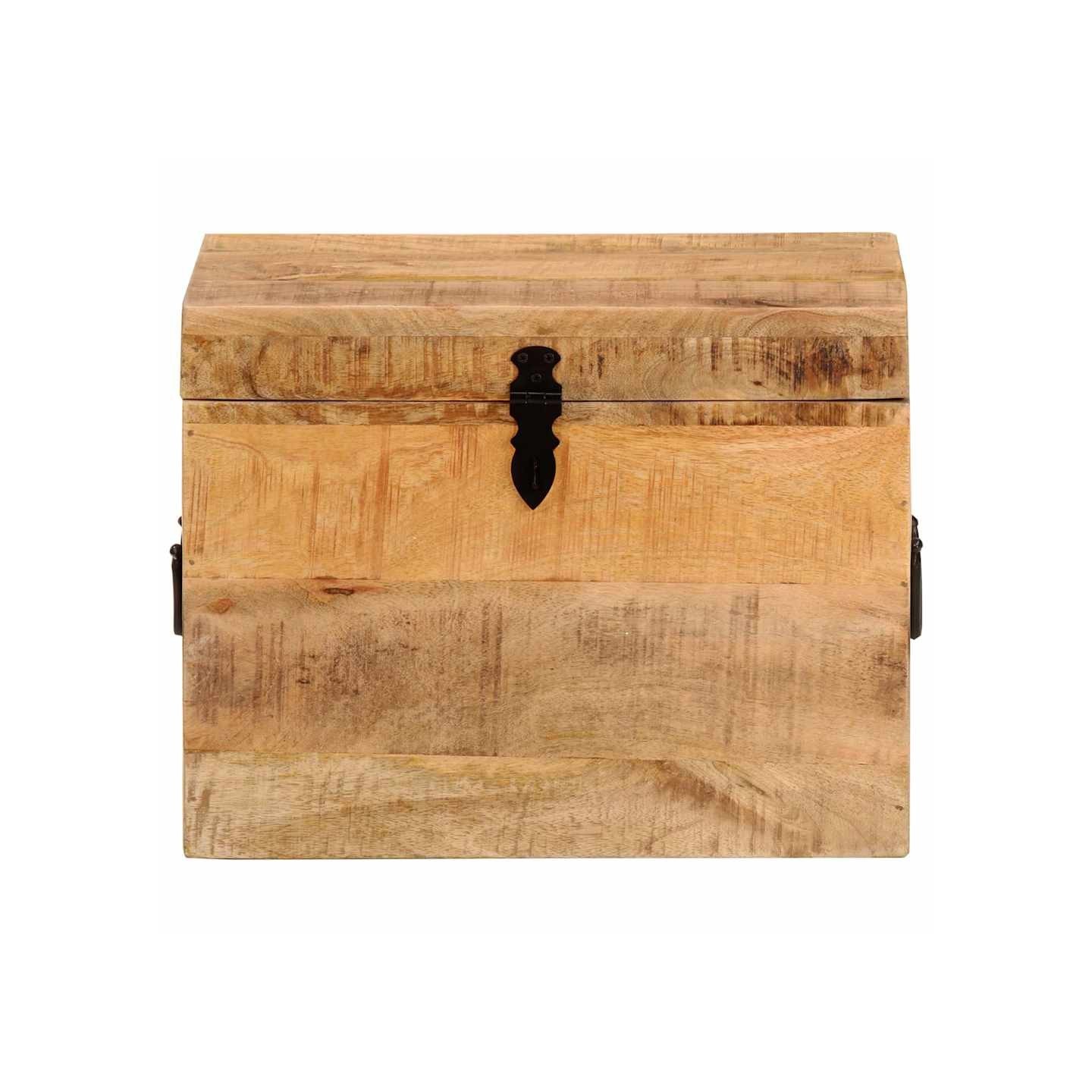 Boîte de rangement 39x28x31 cm Bois massif d'acacia