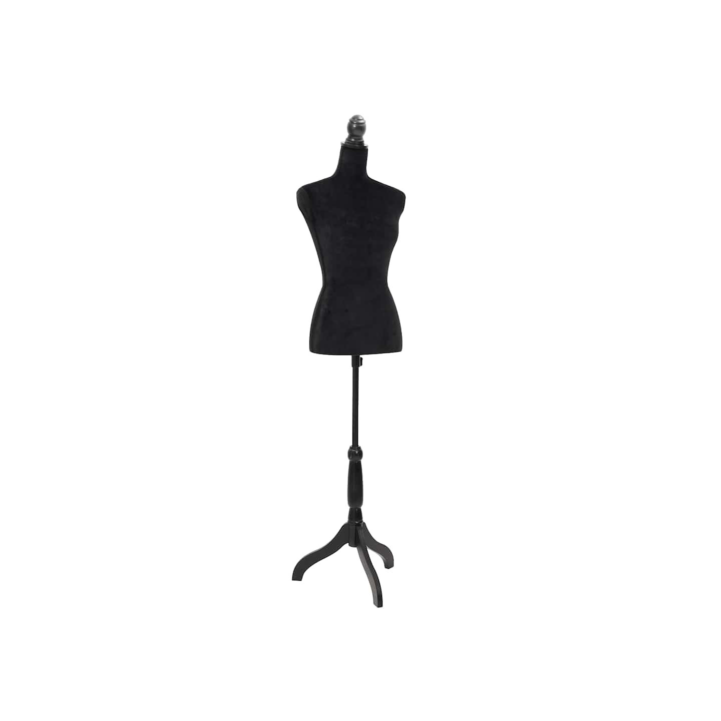 Buste de couture Mannequin de Femme Noir