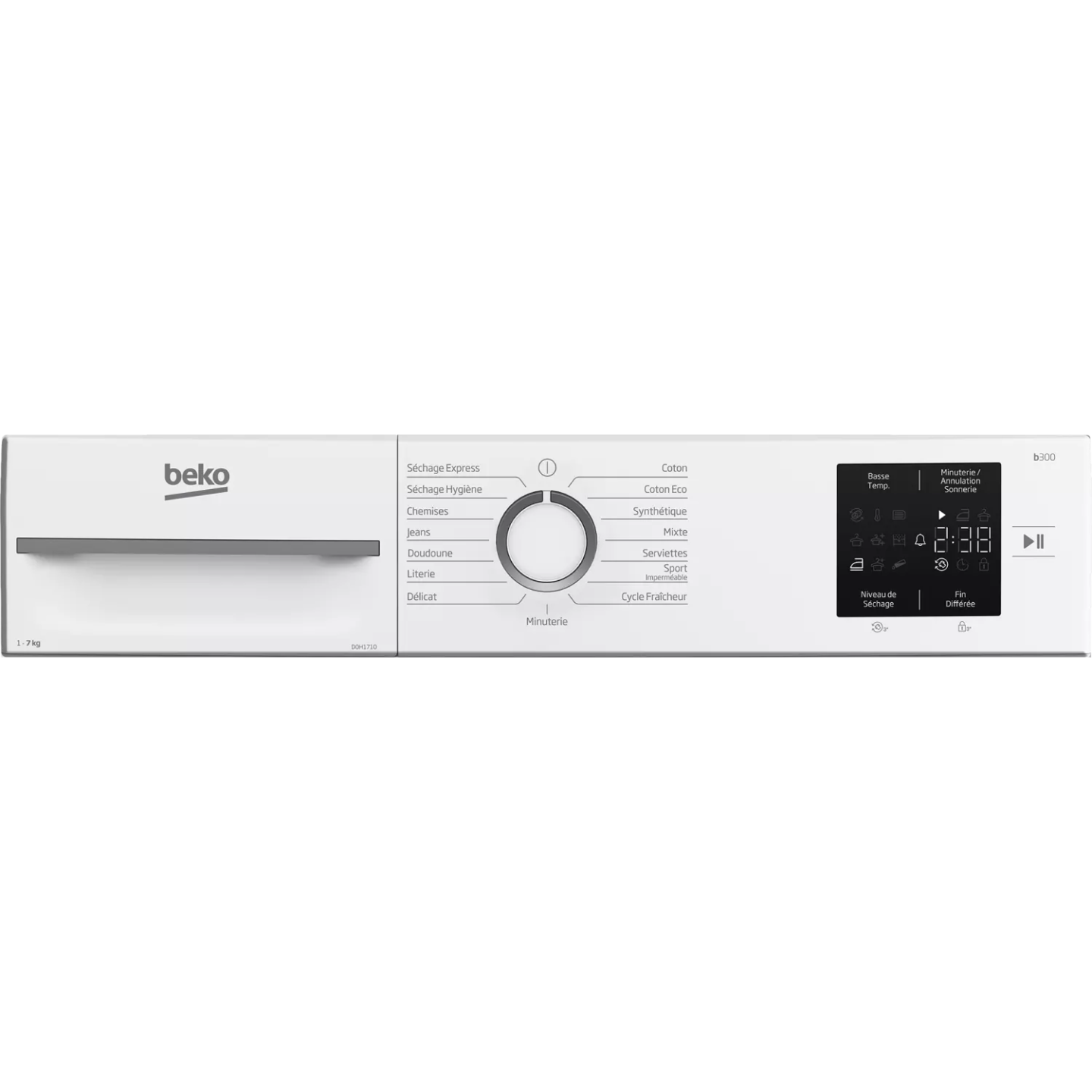 Sèche-linge pompe à chaleur Beko D0H1710 7 kg | Nimestore