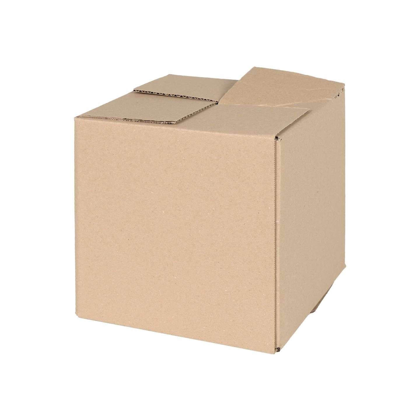 Boîte Pliable 50 pièces Naturel 20 x 20 x 20 cm Carton