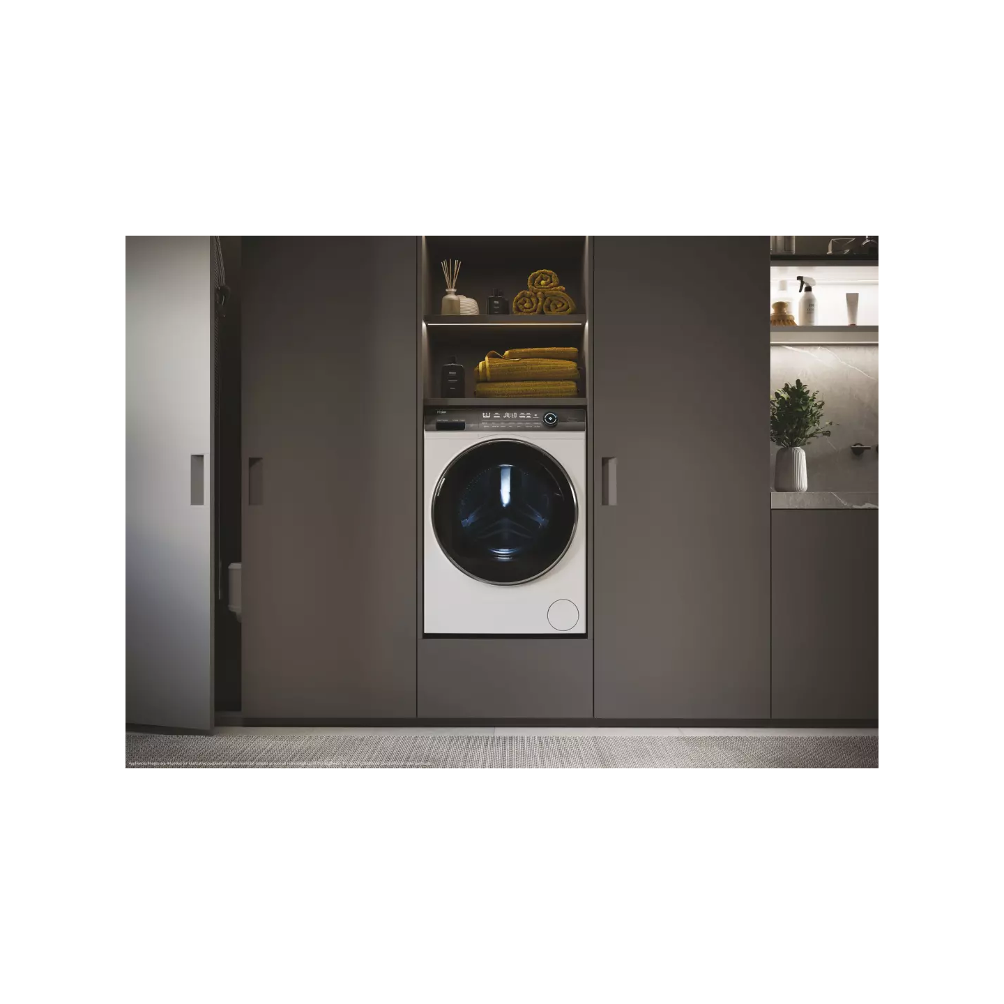 Lave-linge Haier HW90GBD14979UFR 9 kg dosage auto | Nimestore