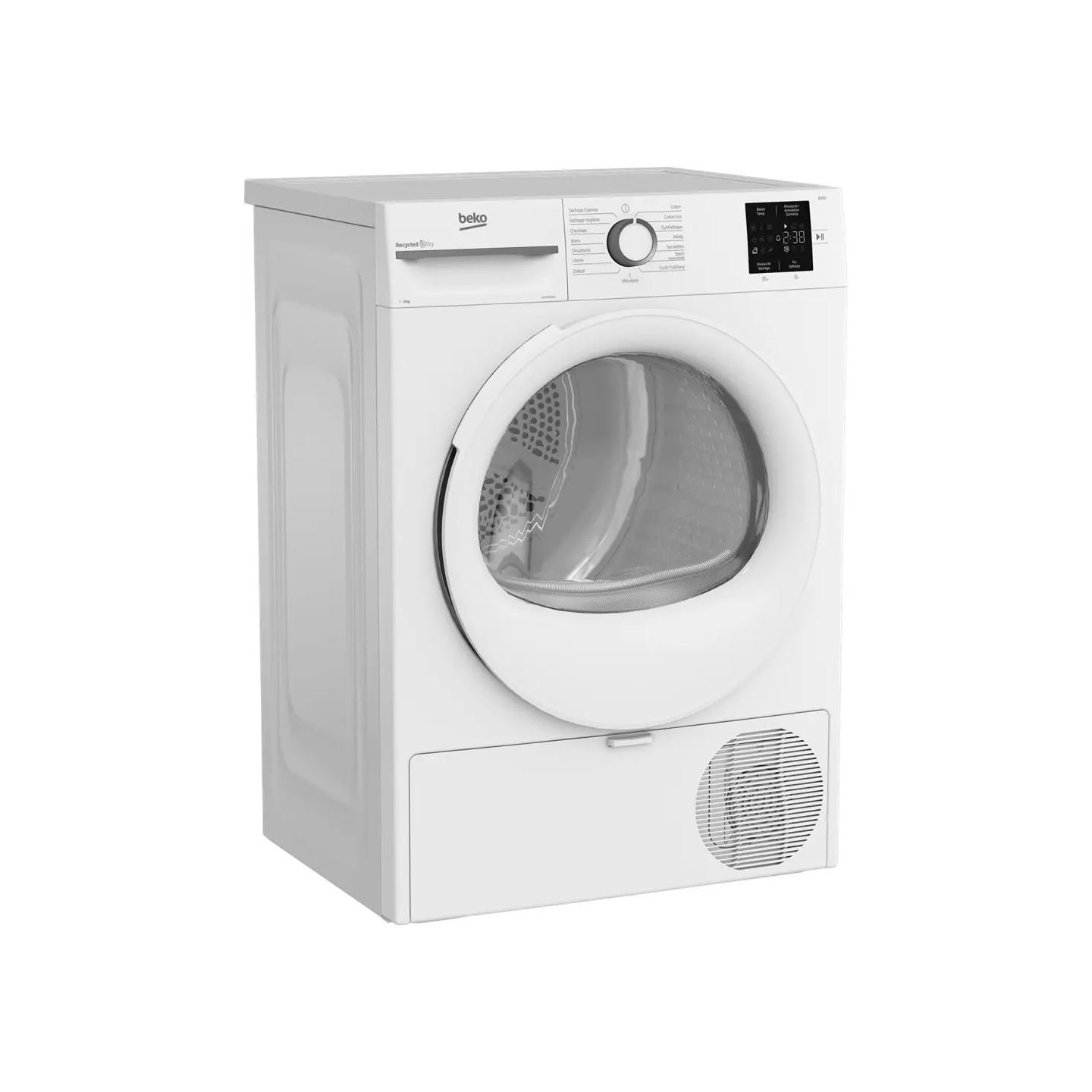 Sèche-linge pompe à chaleur Beko D3H18D01W 8 kg | Nimestore