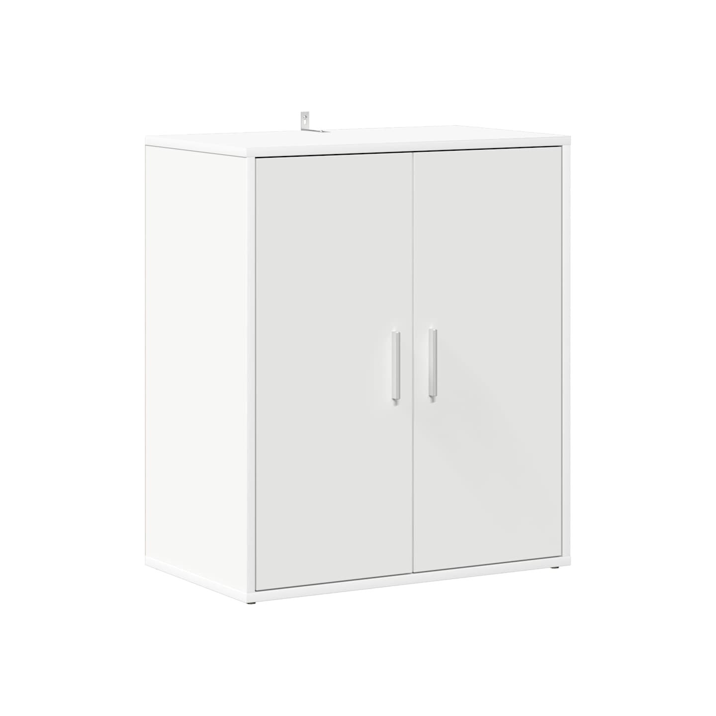 Armoire à chaussures Blanc 60x35x70 cm Bois d’ingénierie