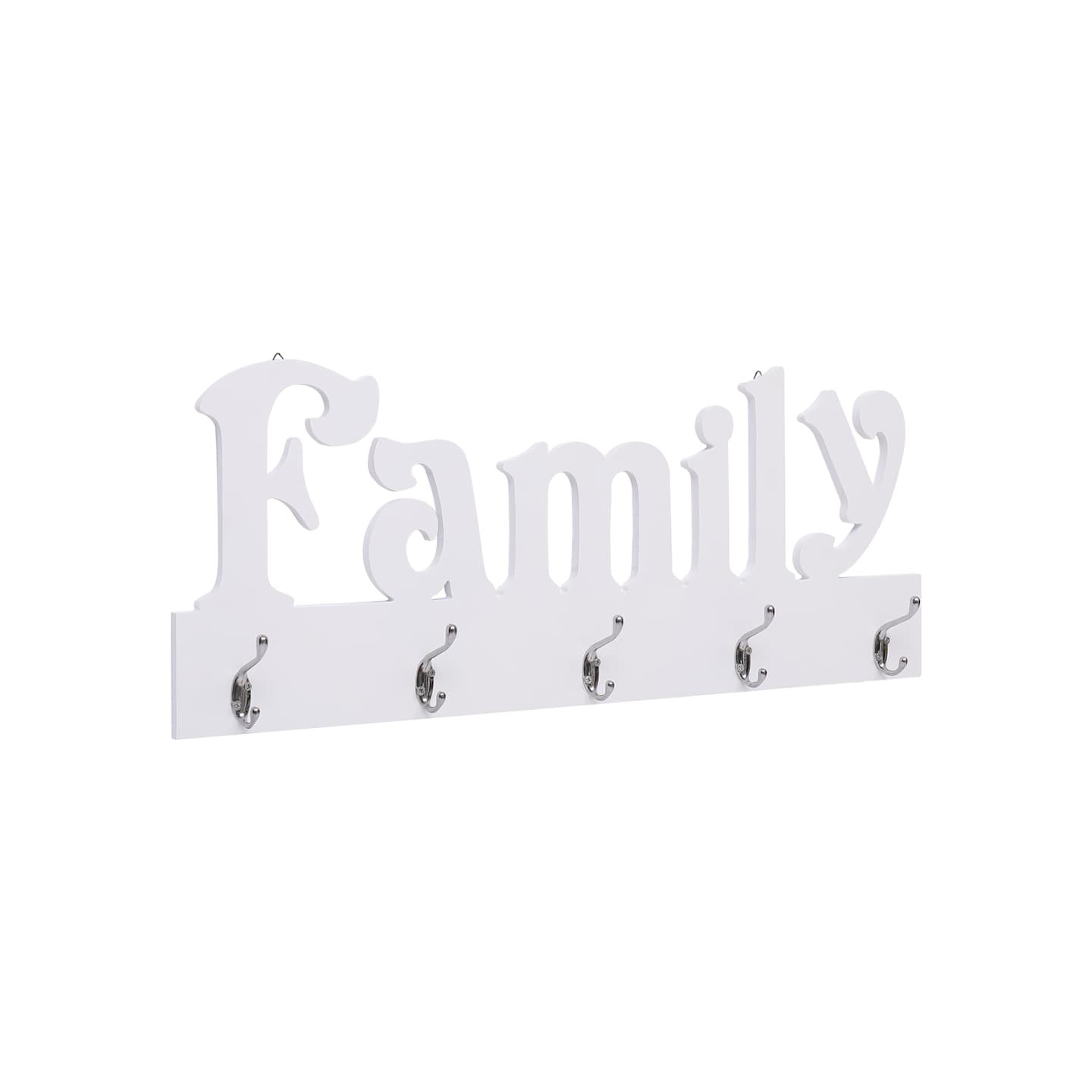 Porte-manteau mural FAMILY 74x29,5 cm