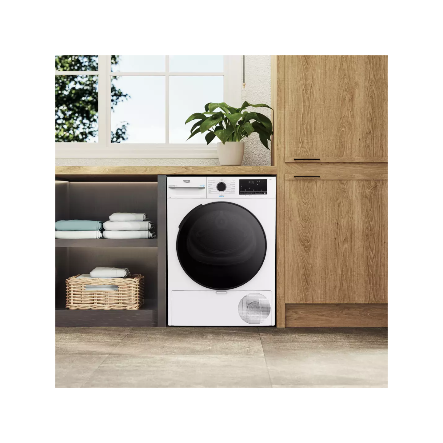 Sèche-linge pompe à chaleur Beko D3H210D93WD 10 kg | Nimestore
