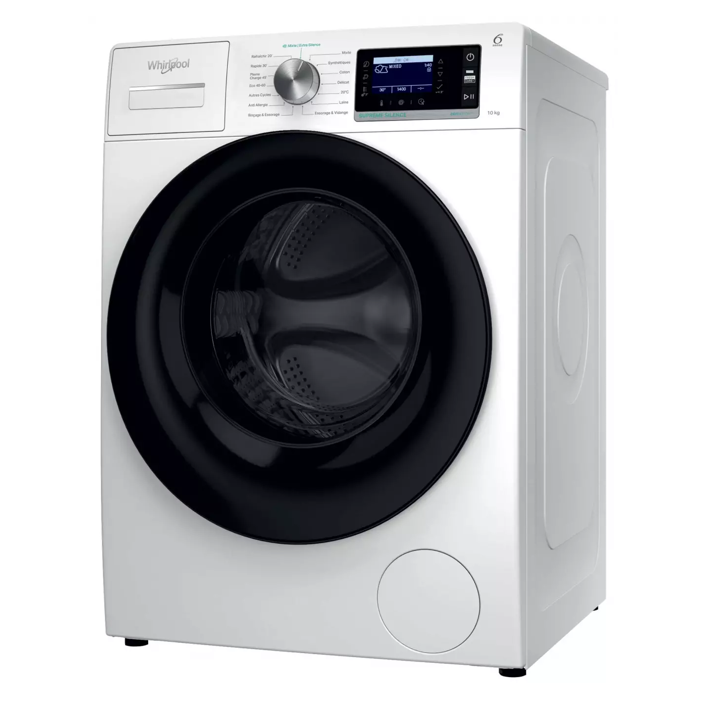 Lave-linge Whirlpool W608FR 10 kg 1400 tr moteur Zen | Nimestore