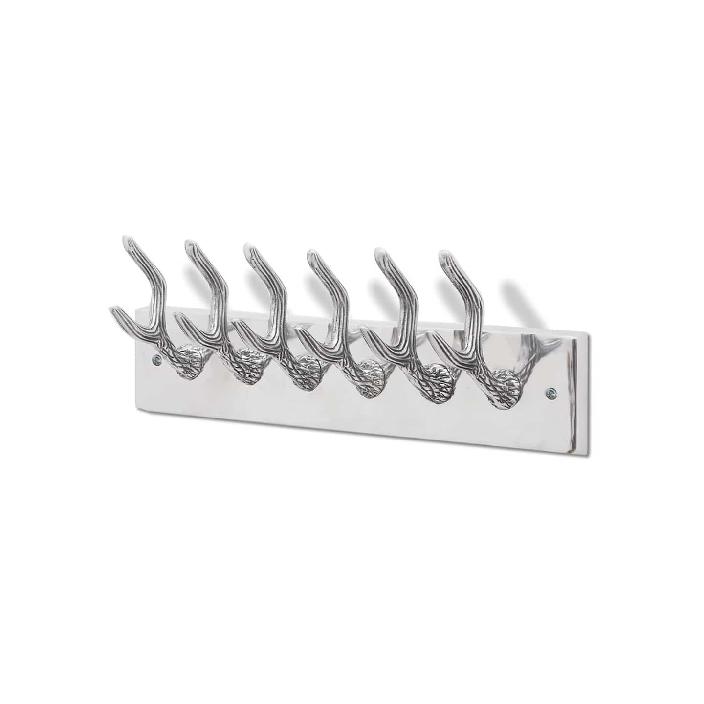 Cintre/portemanteau en aluminium Argent